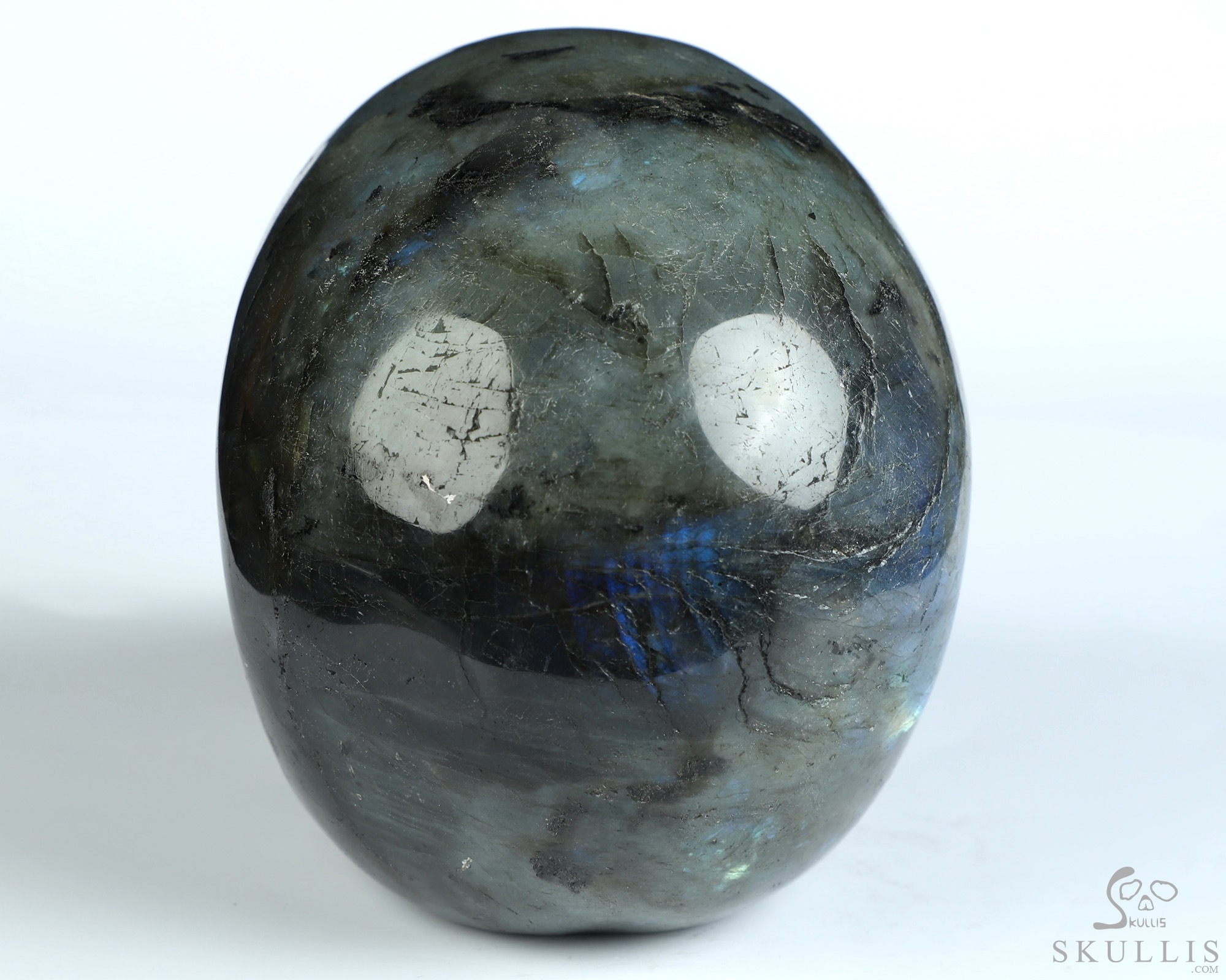 5.0" Labradorite Hand Carved Crystal Skull, Realistic, Crystal Healing 5.0" Labradorite Hand Carved Crystal Skull, Realistic, Crystal Healing