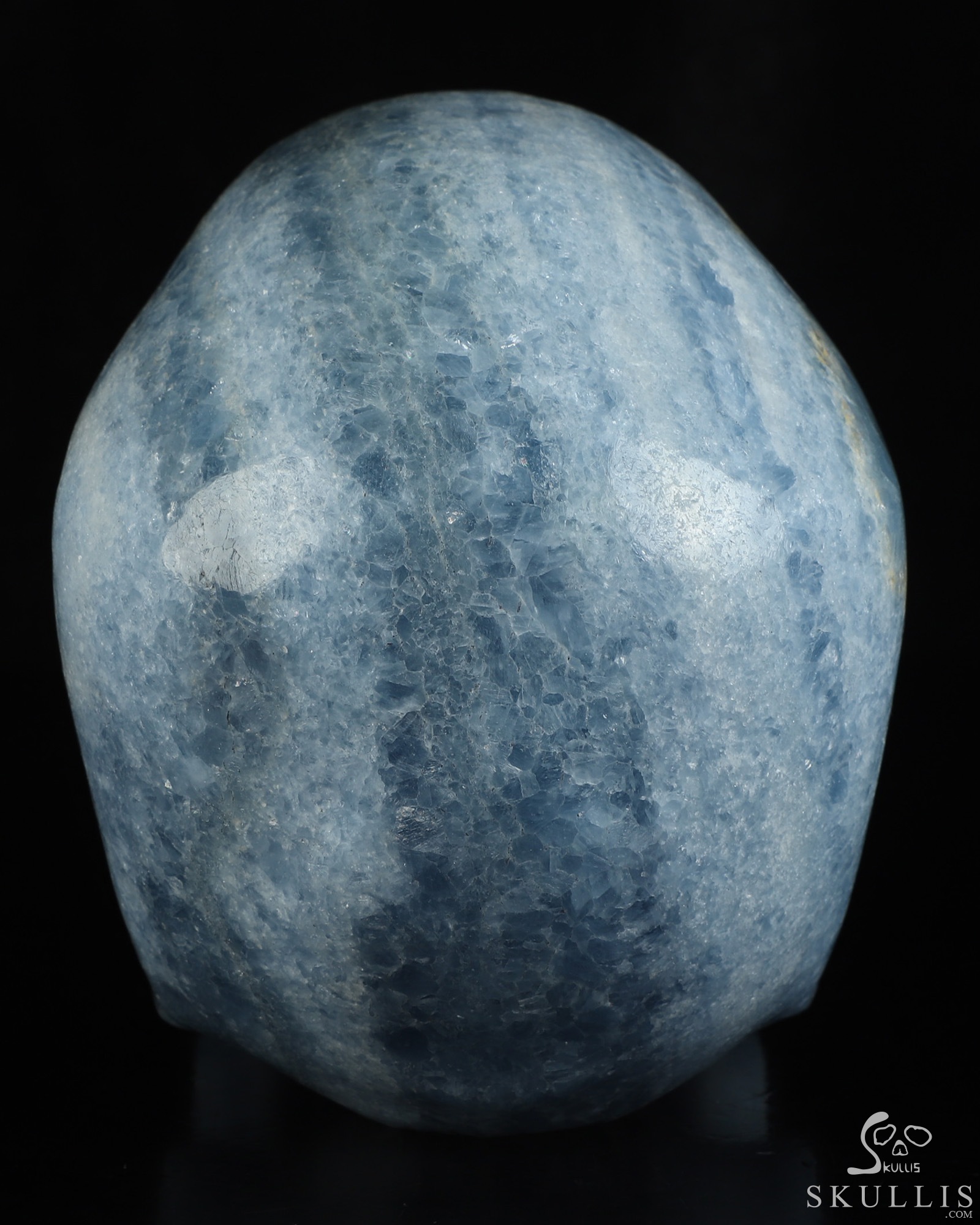 Lifesized 6.8" Blue Calcite Hand Carved Crystal Skull, Super Realistic, Crystal Healing Lifesized 6.8" Blue Calcite Hand Carved Crystal Skull, Super Realistic, Crystal Healing