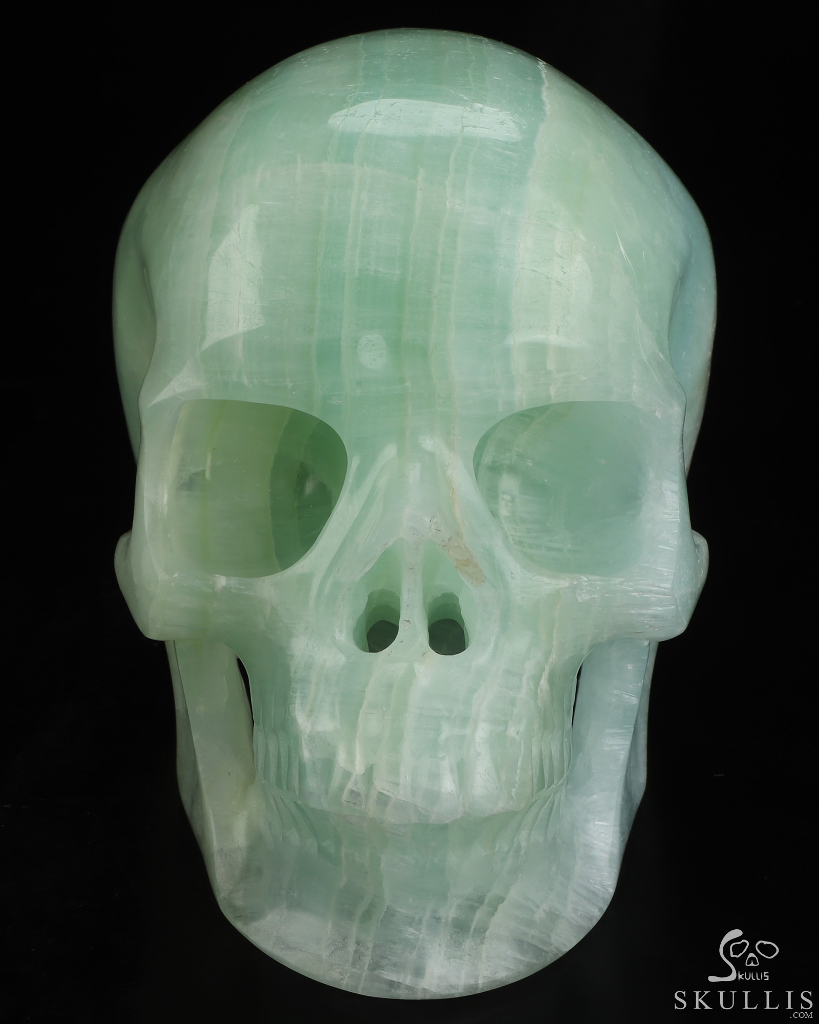 Lifesized 6.9" Picasso Calcite Hand Carved Crystal Skull, Super Realistic, Crystal Healing Lifesized 6.9" Picasso Calcite Hand Carved Crystal Skull, Super Realistic, Crystal Healing