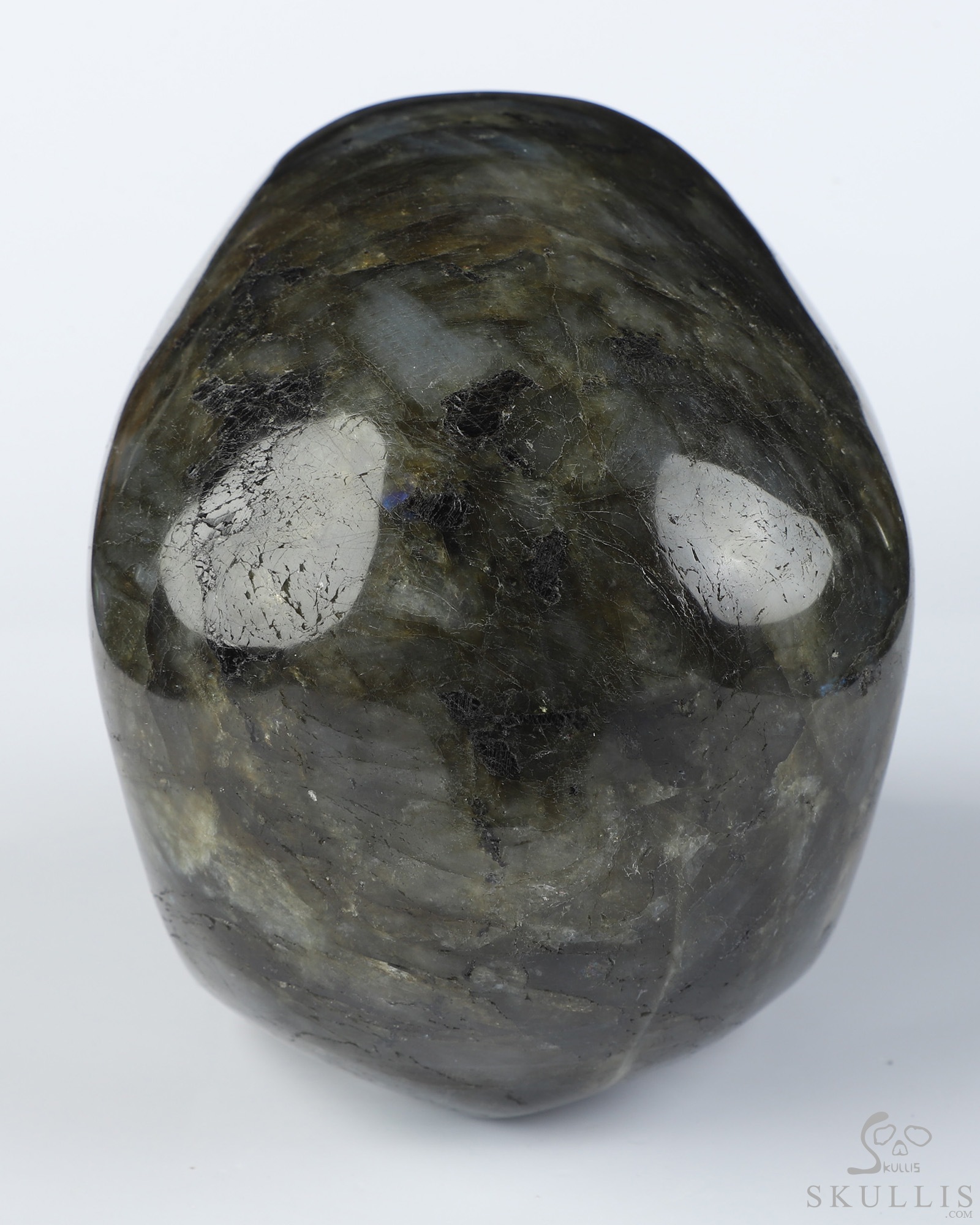 5.0" Labradorite Hand Carved Crystal Skull, Super Realistic, Crystal Healing 5.0" Labradorite Hand Carved Crystal Skull, Super Realistic, Crystal Healing