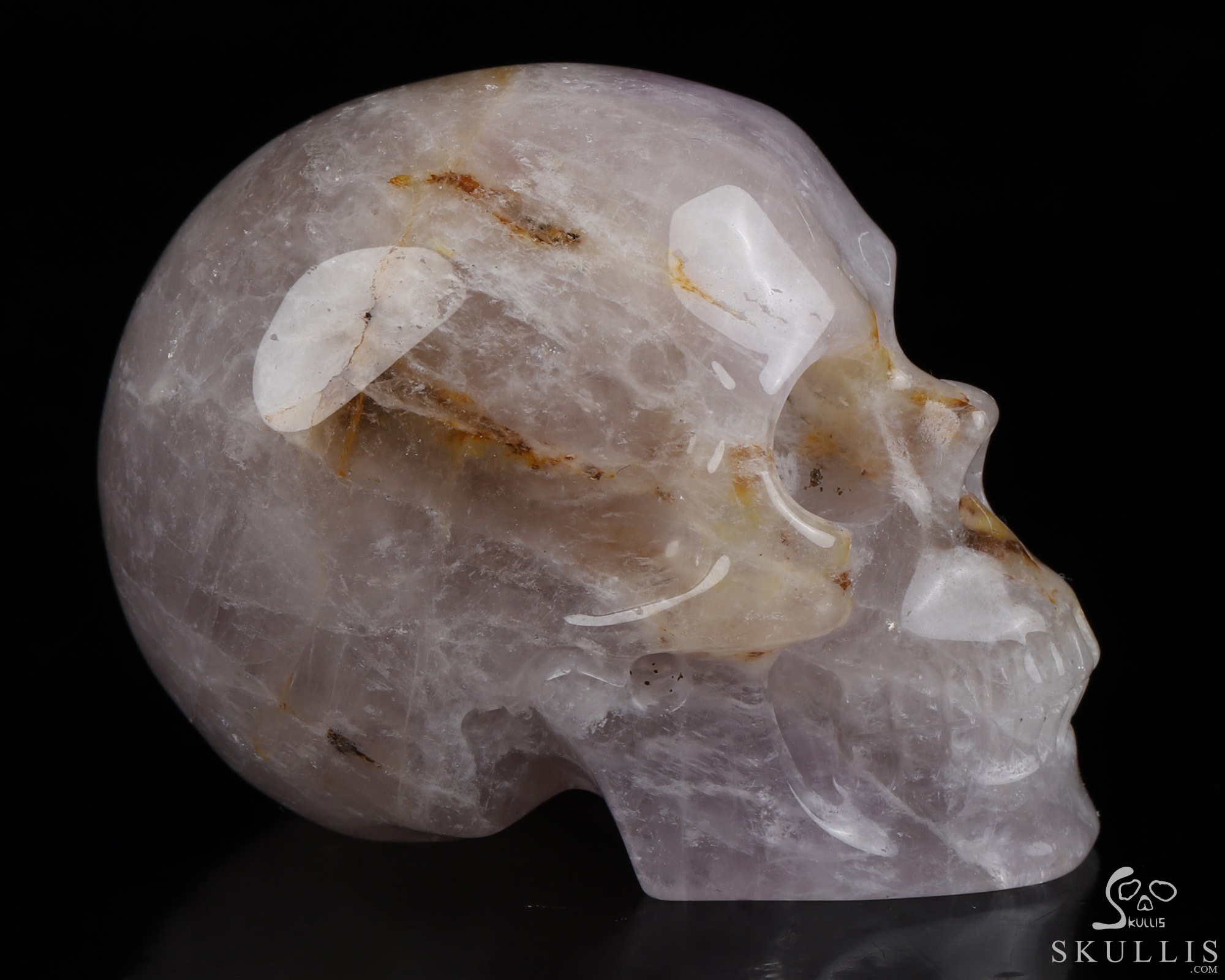 Gemstone 2.0" Amethyst Hand Carved Crystal Skull, Realistic, Crystal Healing Gemstone 2.0" Amethyst Hand Carved Crystal Skull, Realistic, Crystal Healing