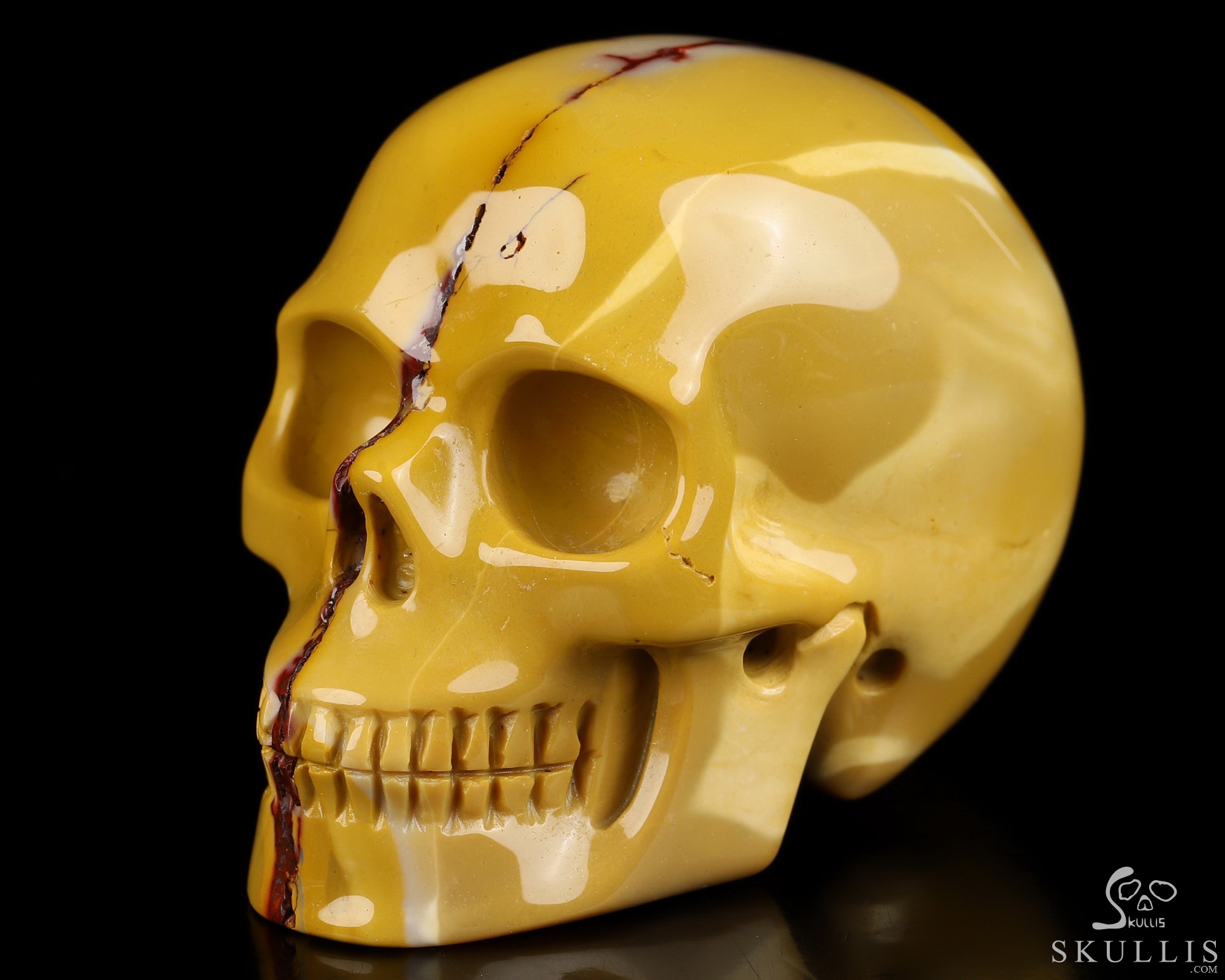 2.0" Mookaite Jasper Hand Carved Crystal Skull, Realistic, Crystal Healing 2.0" Mookaite Jasper Hand Carved Crystal Skull, Realistic, Crystal Healing