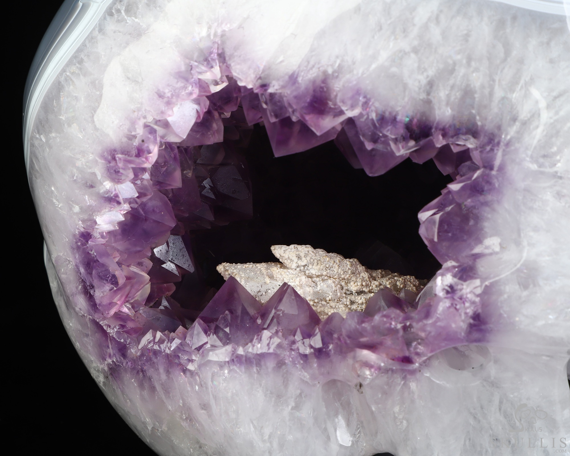 Lifesized 8.3" Agate Amethyst Geode Hand Carved Crystal Skull, Super Realistic, Crystal Healing Lifesized 8.3" Agate Amethyst Geode Hand Carved Crystal Skull, Super Realistic, Crystal Healing