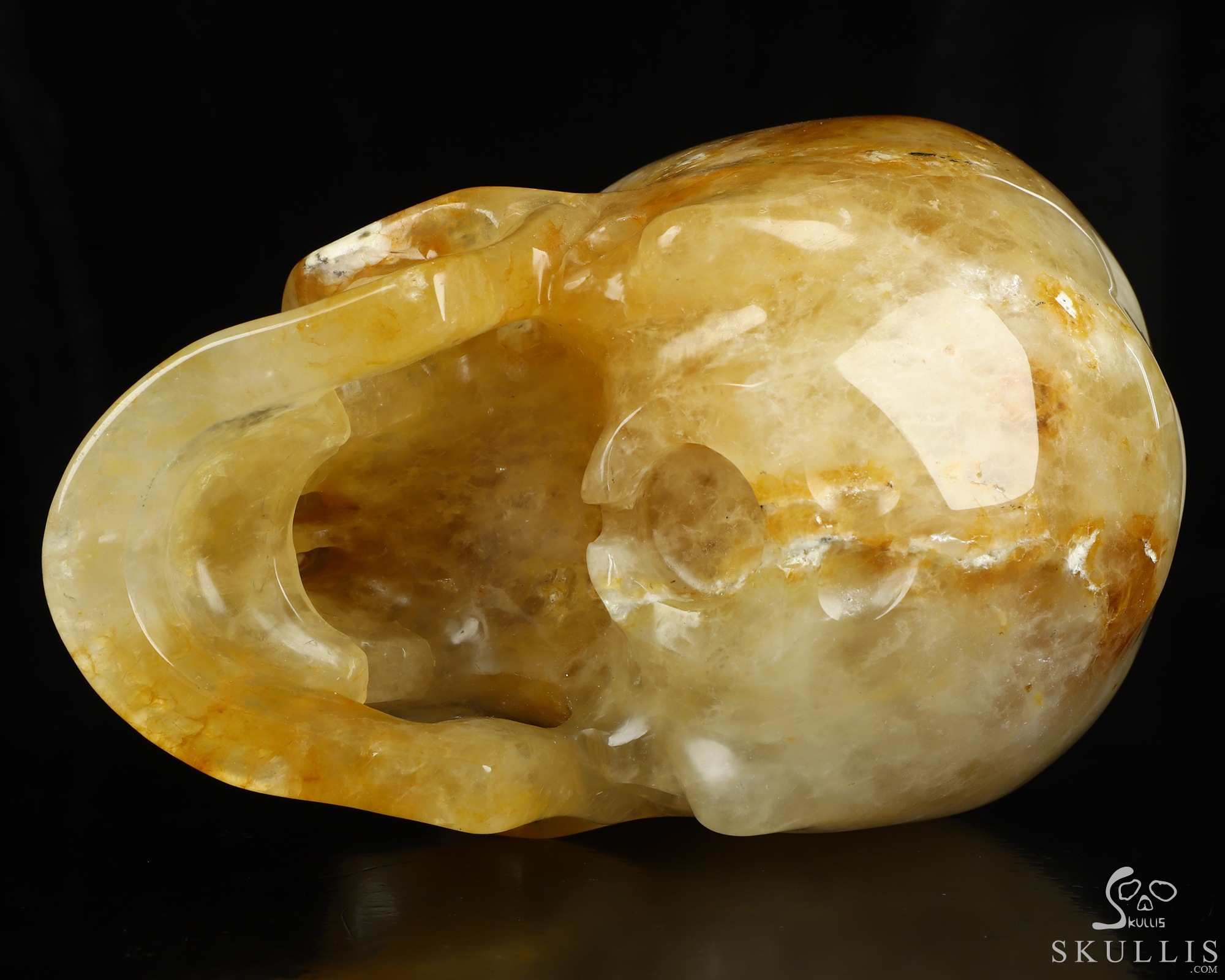 Sept 13, 2026 ACSAD (A Crystal Skull a Day) - Relic of Dawn - Lifesized 6.9" Golden Healer Quartz Hand Carved Crystal Skull, Super Realistic, Crystal Healing Sept 13, 2026 ACSAD (A Crystal Skull a Day) - Relic of Dawn - Lifesized 6.9" Golden Healer Quartz Hand Carved Crystal Skull, Super Realistic, Crystal Healing
