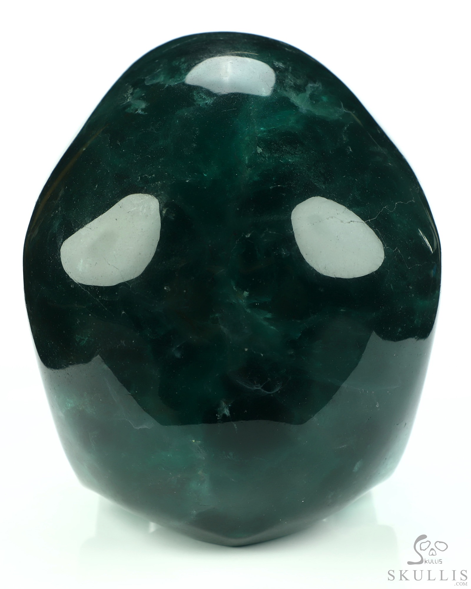 Lifesized 6.7" Fluorite Hand Carved Crystal Skull, Super Realistic, Crystal Healing Lifesized 6.7" Fluorite Hand Carved Crystal Skull, Super Realistic, Crystal Healing
