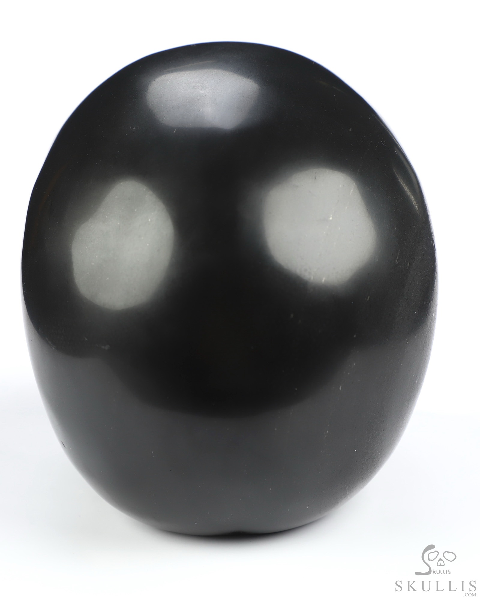 5.1" Shungite Hand Carved Crystal Skull, Realistic, Crystal Healing 5.1" Shungite Hand Carved Crystal Skull, Realistic, Crystal Healing