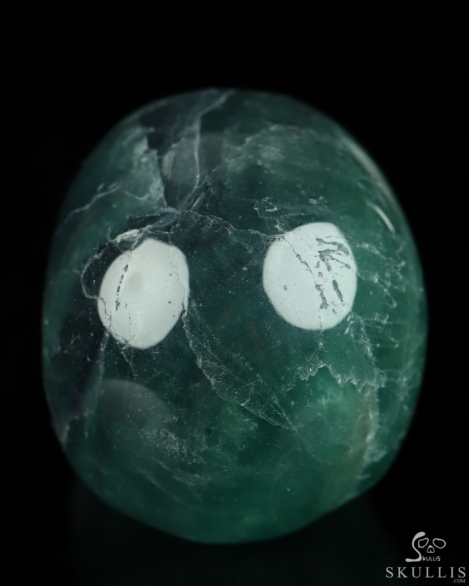 2.1" Fluorite Hand Carved Crystal Skull, Realistic, Crystal Healing 2.1" Fluorite Hand Carved Crystal Skull, Realistic, Crystal Healing