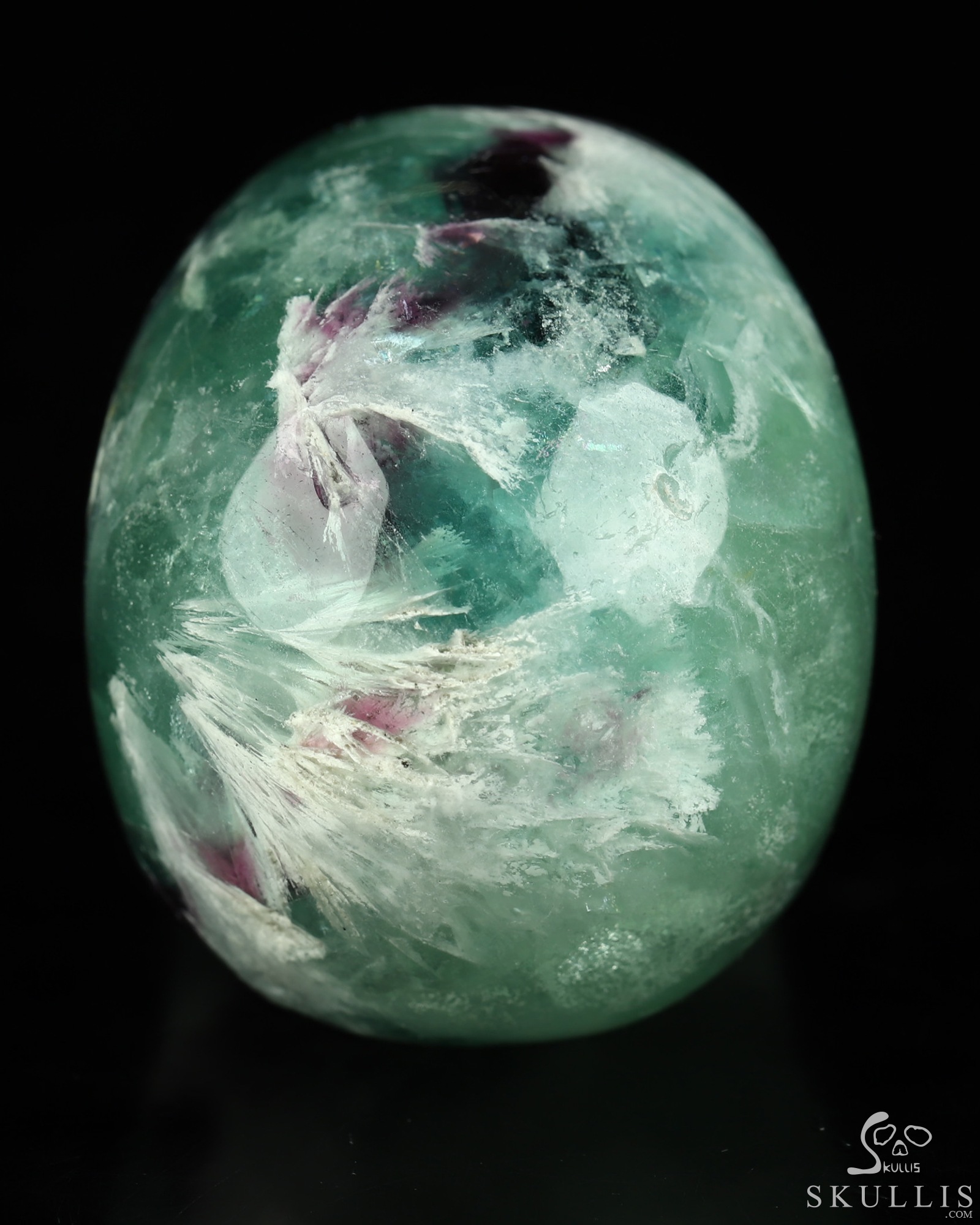 2.1" Fluorite Hand Carved Crystal Skull, Realistic, Crystal Healing 2.1" Fluorite Hand Carved Crystal Skull, Realistic, Crystal Healing