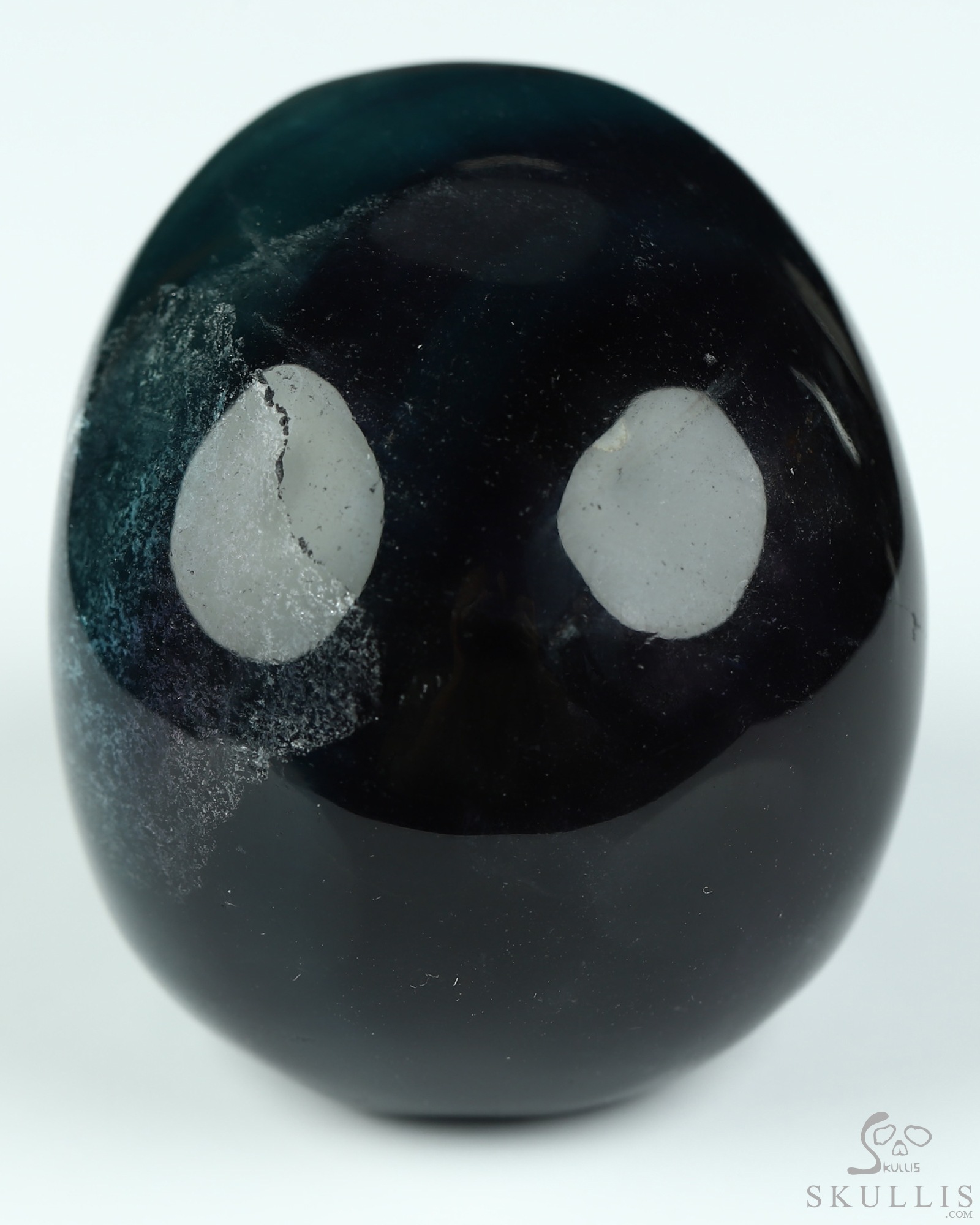 2.1" Fluorite Hand Carved Crystal Skull, Realistic, Crystal Healing 2.1" Fluorite Hand Carved Crystal Skull, Realistic, Crystal Healing