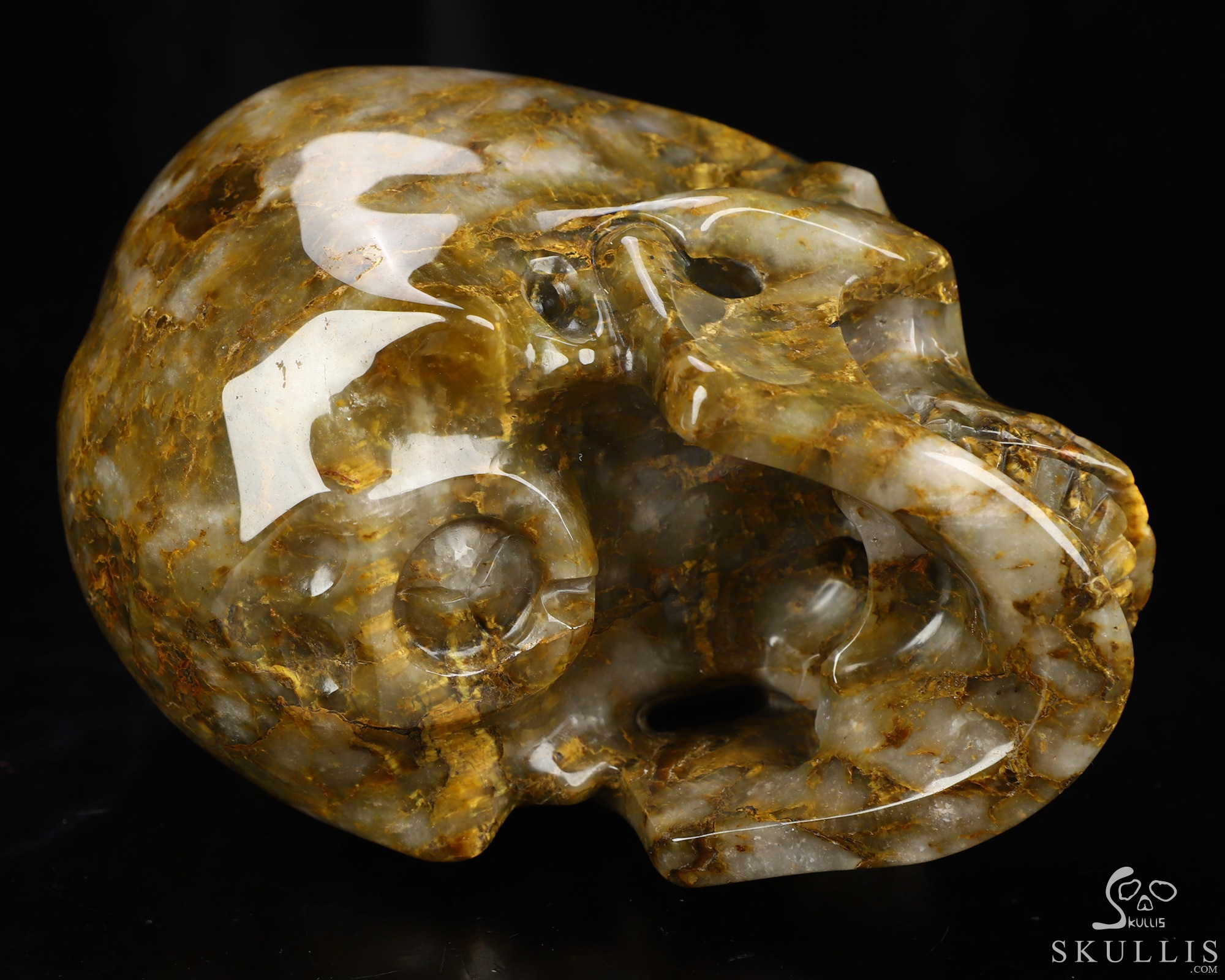Lifesized 6.4" New Pietersite Hand Carved Crystal Skull, Super Realistic, Crystal Healing Lifesized 6.4" New Pietersite Hand Carved Crystal Skull, Super Realistic, Crystal Healing