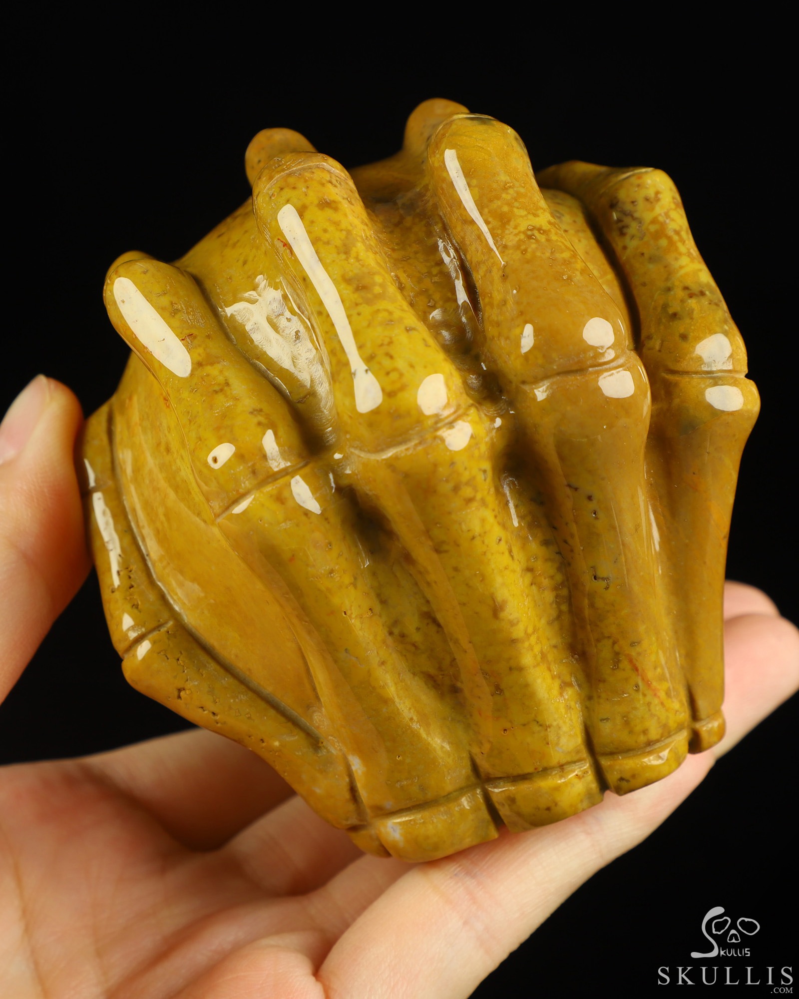 3.1" Indian Agate Hand Carved Jack Crystal Skull Sculpture, Crystal Healing 3.1" Indian Agate Hand Carved Jack Crystal Skull Sculpture, Crystal Healing