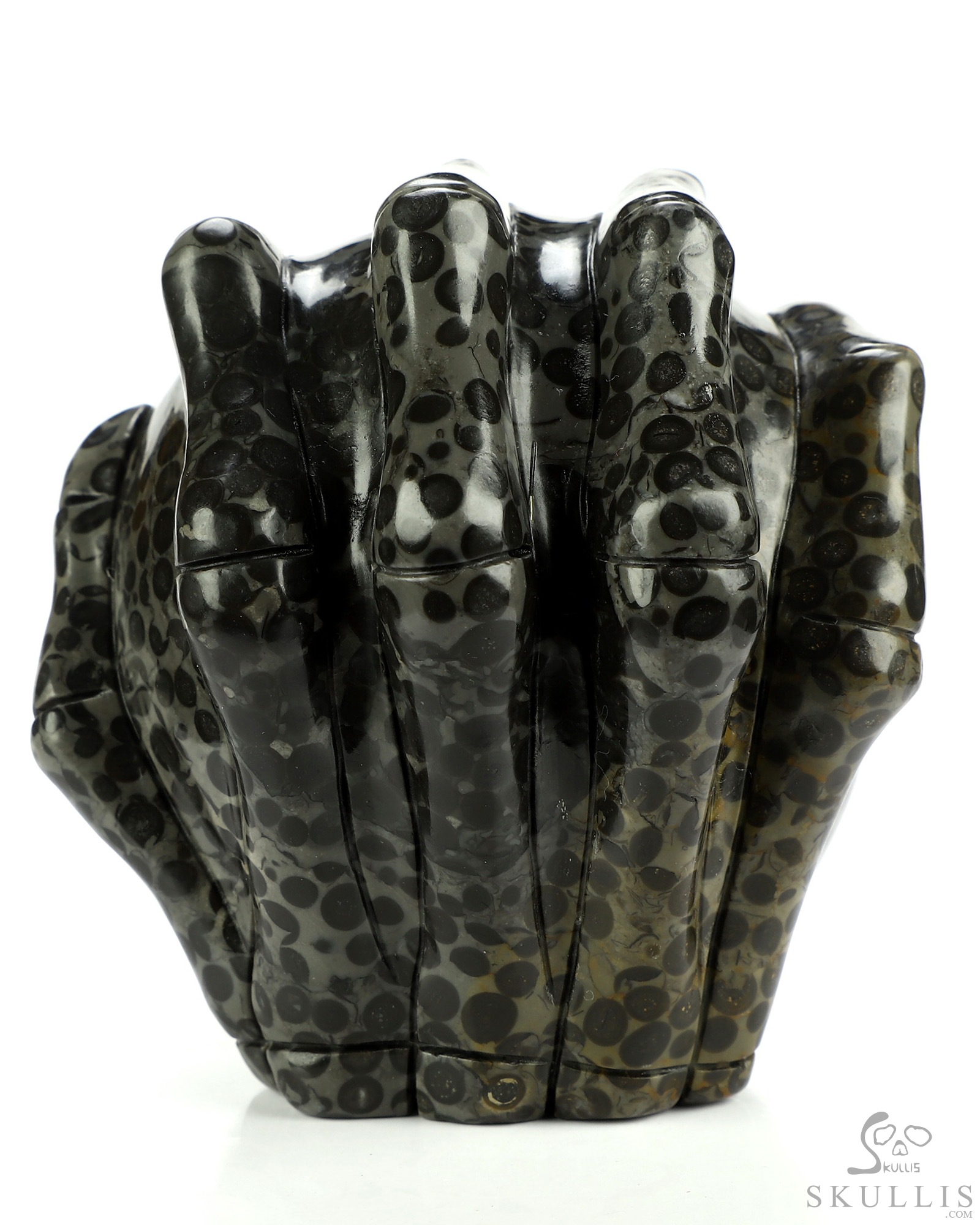 3.1" Chinese Leopard Skin Jasper Hand Carved Jack Crystal Skull Sculpture, Crystal Healing 3.1" Chinese Leopard Skin Jasper Hand Carved Jack Crystal Skull Sculpture, Crystal Healing