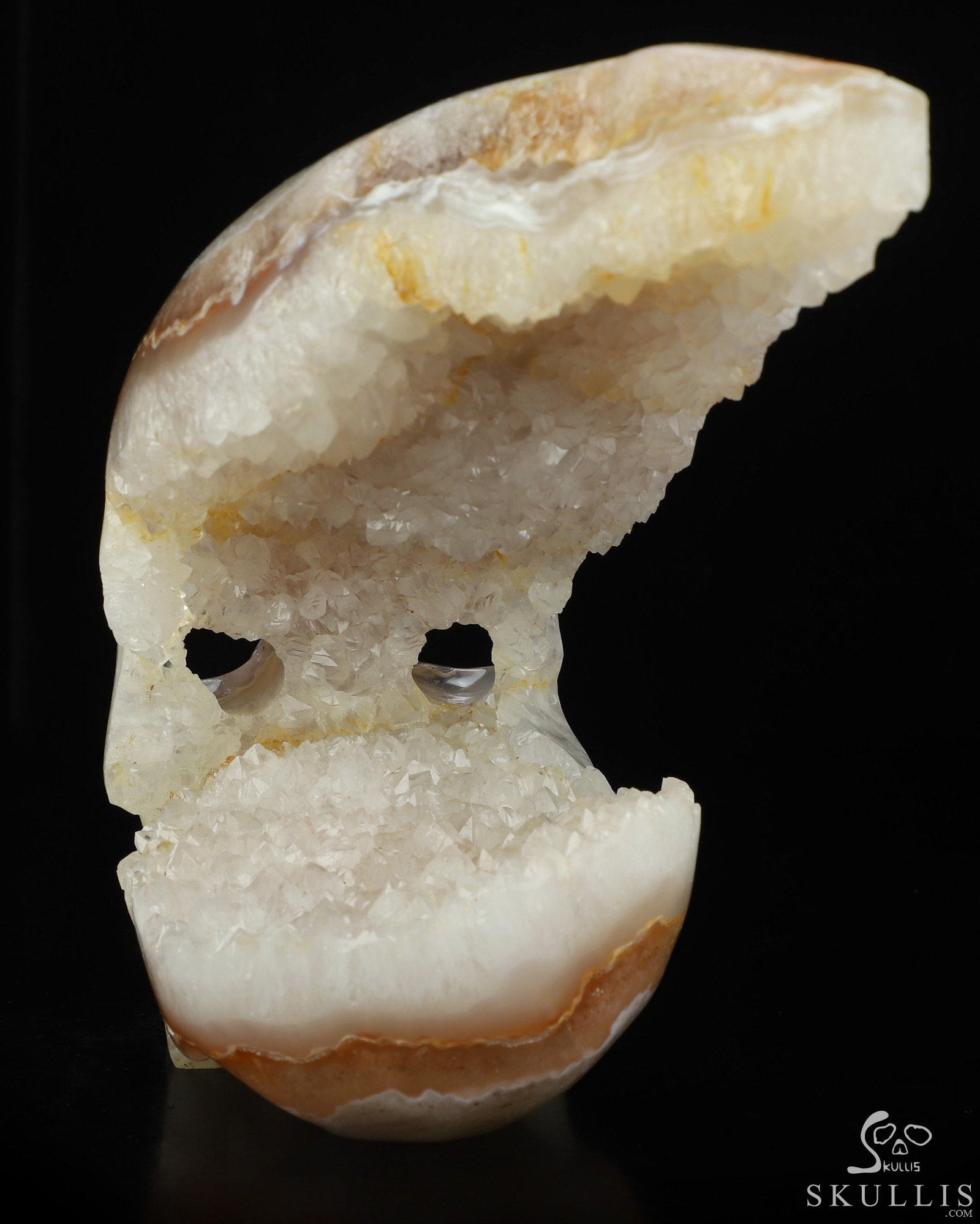 July 6, 2026 ACSAD (A Crystal Skull a Day) - Where Spring Dreams - 9.1" Carved Druzy Sakura Agate Geode Crystal Skull Fine Art Sculpture, Crystal Healing July 6, 2026 ACSAD (A Crystal Skull a Day) - Where Spring Dreams - 9.1" Carved Druzy Sakura Agate Geode Crystal Skull Fine Art Sculpture, Crystal Healing