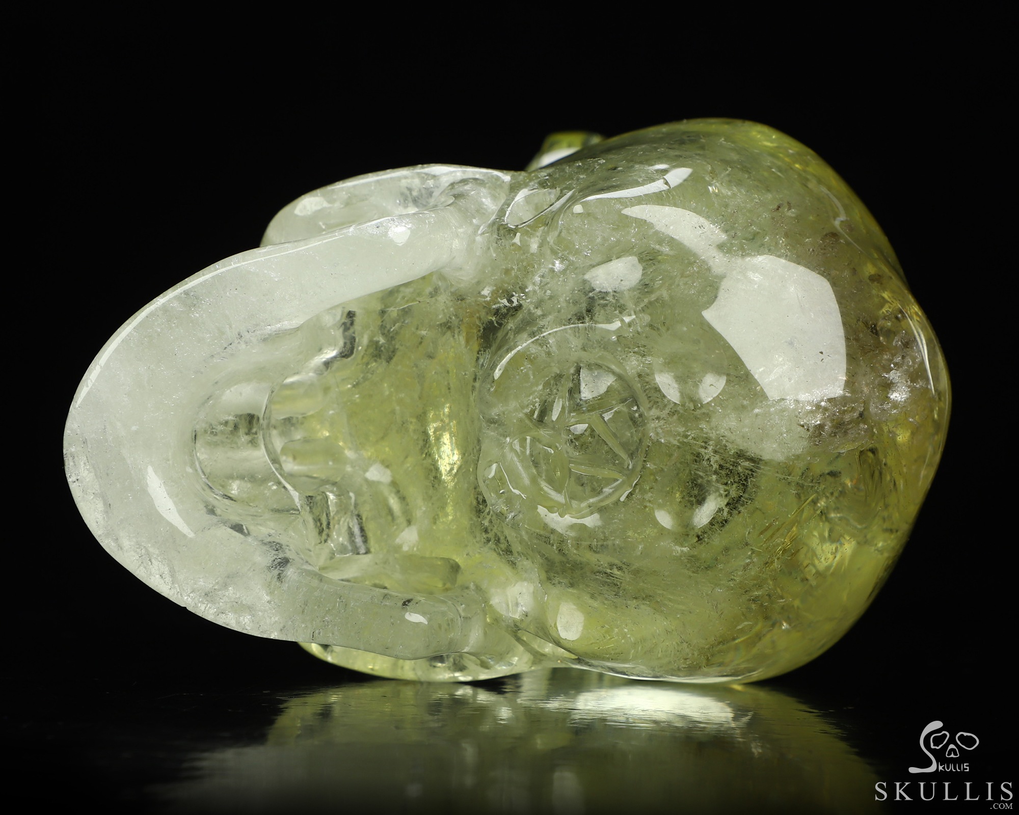 June 6, 2026 ACSAD (A Crystal Skull a Day) - The Wheel of Eternity - 5.7" Carved Citrine Skeleton Hand Halo Crystal Skull Sculpture, Crystal Healing June 6, 2026 ACSAD (A Crystal Skull a Day) - The Wheel of Eternity - 5.7" Carved Citrine Skeleton Hand Halo Crystal Skull Sculpture, Crystal Healing