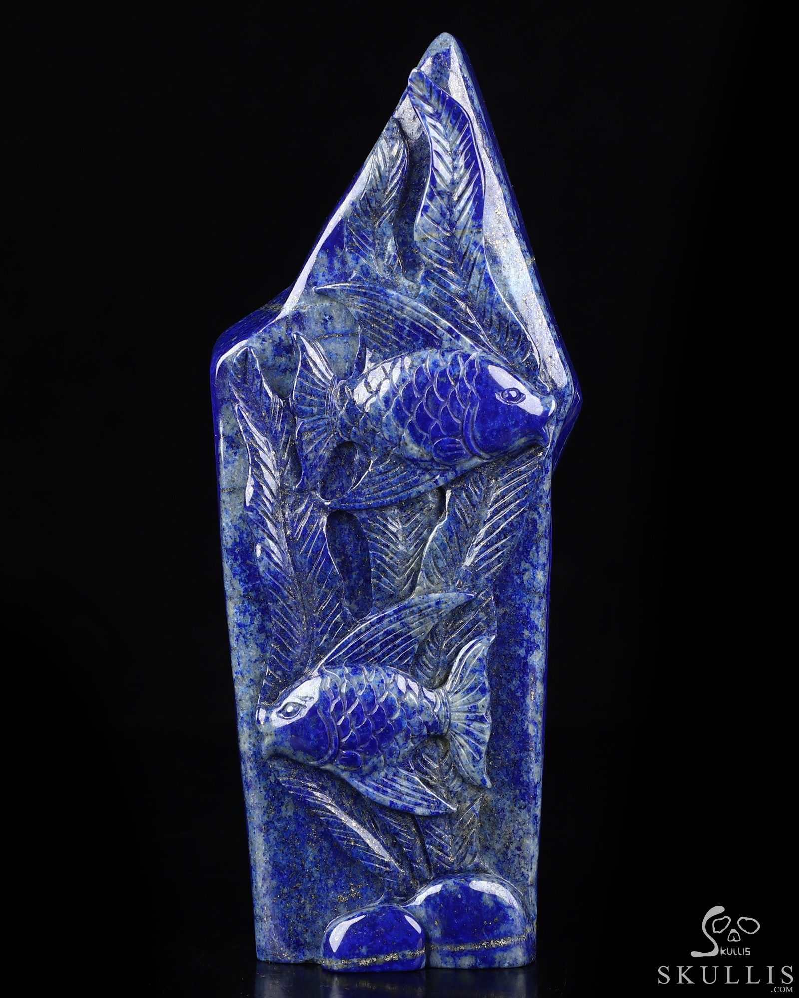 July 16, 2026 ACSAD (A Crystal Skull a Day) - Stars Beneath the Sea - Gemstone 8.3" Lapis Lazuli Hand Carved Crystal Skull Fine Art Sculpture, Crystal Healing July 16, 2026 ACSAD (A Crystal Skull a Day) - Stars Beneath the Sea - Gemstone 8.3" Lapis Lazuli Hand Carved Crystal Skull Fine Art Sculpture, Crystal Healing