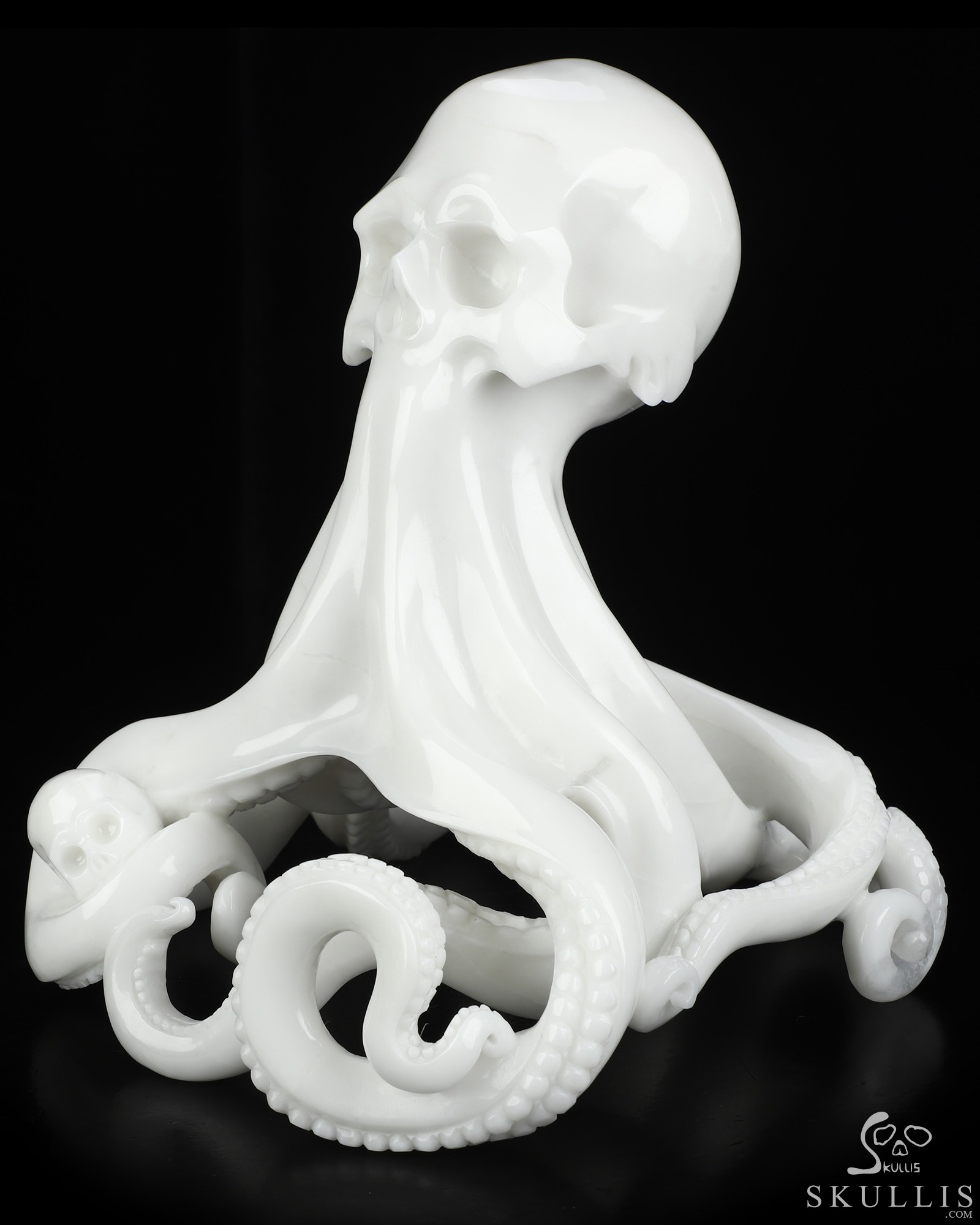 July 2, 2026 ACSAD (A Crystal Skull a Day) - The Tidal Cradle - 8.4" White Jade Carved Nautiloid Cthulhu Crystal Skull Sculpture, Crystal Healing July 2, 2026 ACSAD (A Crystal Skull a Day) - The Tidal Cradle - 8.4" White Jade Carved Nautiloid Cthulhu Crystal Skull Sculpture, Crystal Healing
