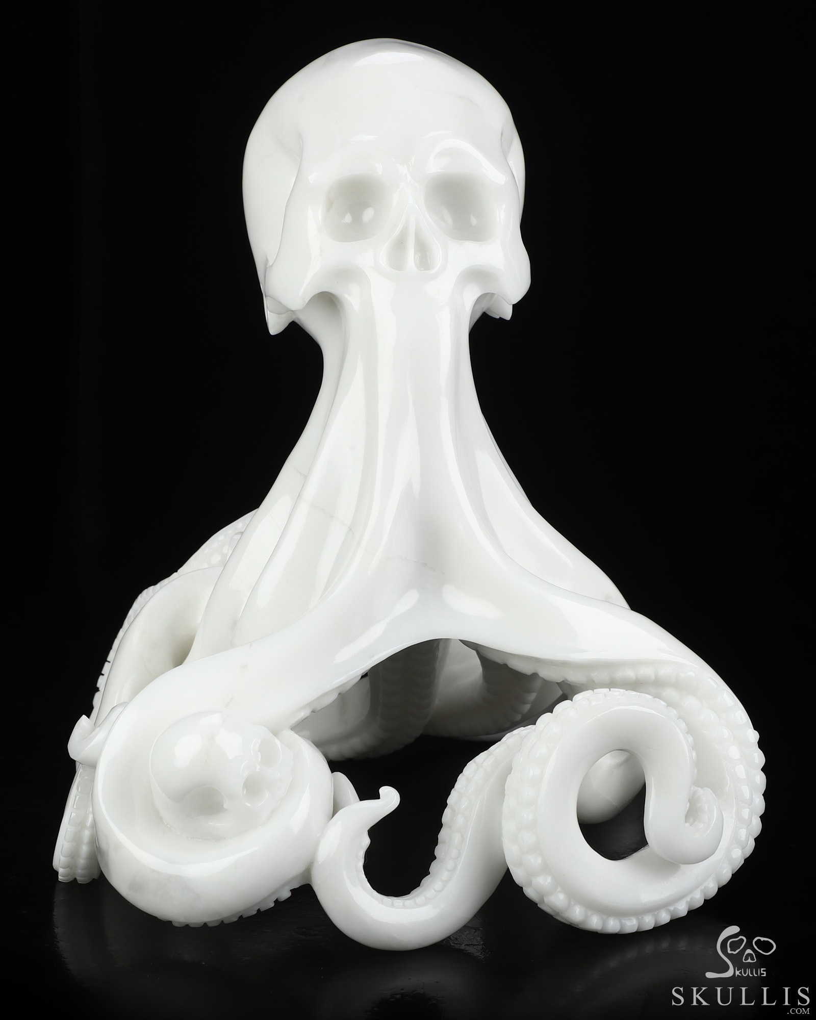 July 2, 2026 ACSAD (A Crystal Skull a Day) - The Tidal Cradle - 8.4" White Jade Carved Nautiloid Cthulhu Crystal Skull Sculpture, Crystal Healing July 2, 2026 ACSAD (A Crystal Skull a Day) - The Tidal Cradle - 8.4" White Jade Carved Nautiloid Cthulhu Crystal Skull Sculpture, Crystal Healing