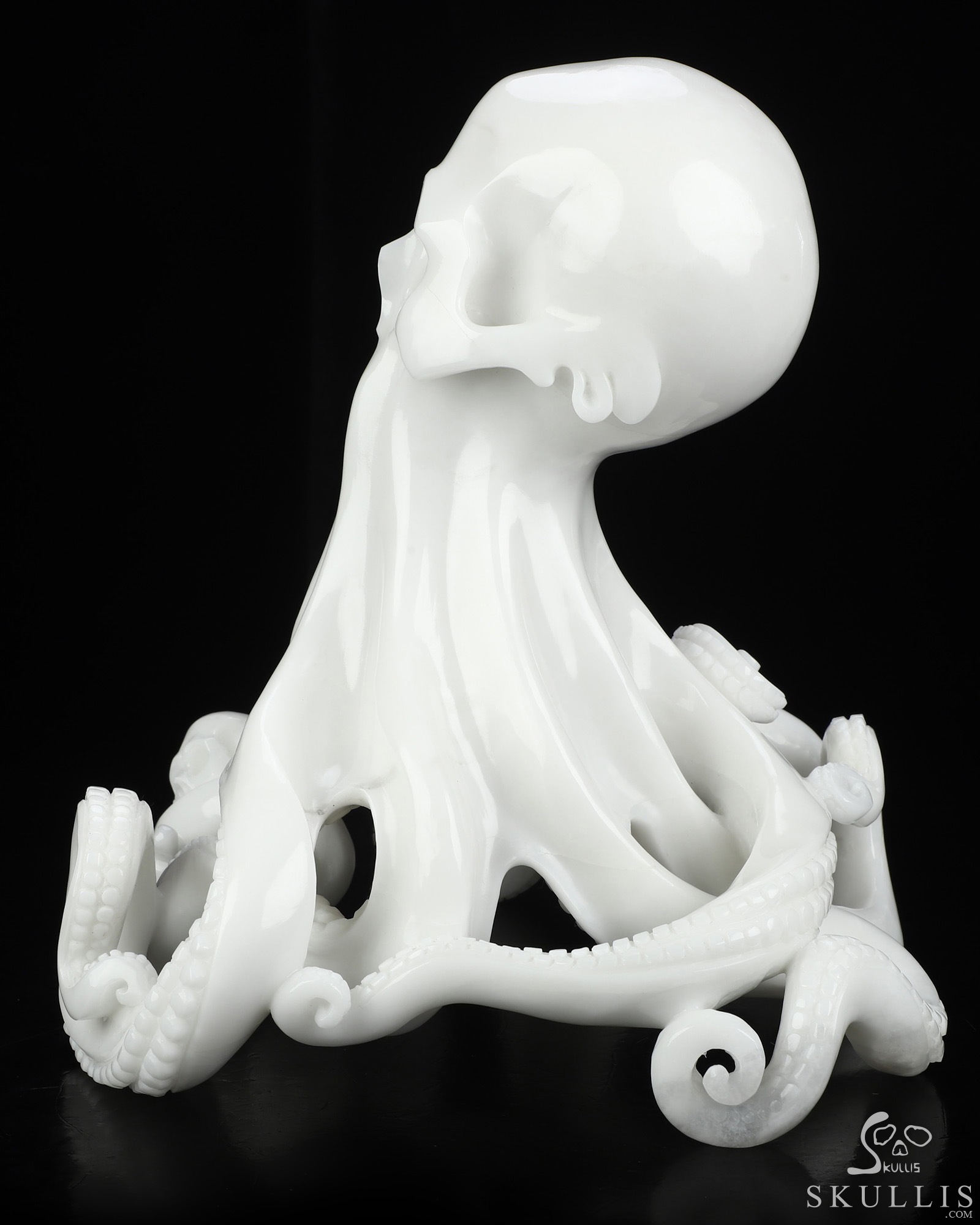 July 2, 2026 ACSAD (A Crystal Skull a Day) - The Tidal Cradle - 8.4" White Jade Carved Nautiloid Cthulhu Crystal Skull Sculpture, Crystal Healing July 2, 2026 ACSAD (A Crystal Skull a Day) - The Tidal Cradle - 8.4" White Jade Carved Nautiloid Cthulhu Crystal Skull Sculpture, Crystal Healing