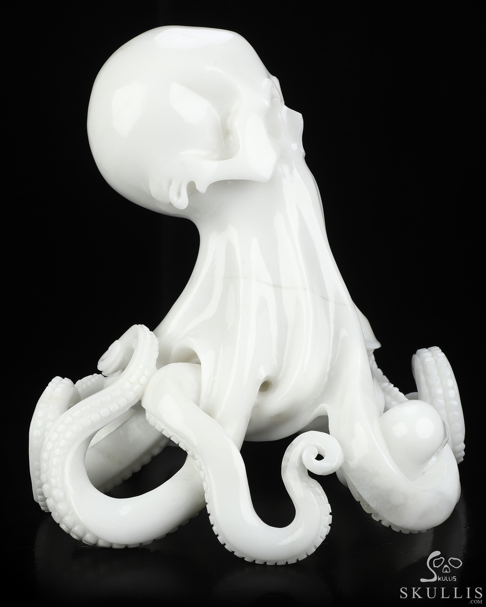July 2, 2026 ACSAD (A Crystal Skull a Day) - The Tidal Cradle - 8.4" White Jade Carved Nautiloid Cthulhu Crystal Skull Sculpture, Crystal Healing July 2, 2026 ACSAD (A Crystal Skull a Day) - The Tidal Cradle - 8.4" White Jade Carved Nautiloid Cthulhu Crystal Skull Sculpture, Crystal Healing