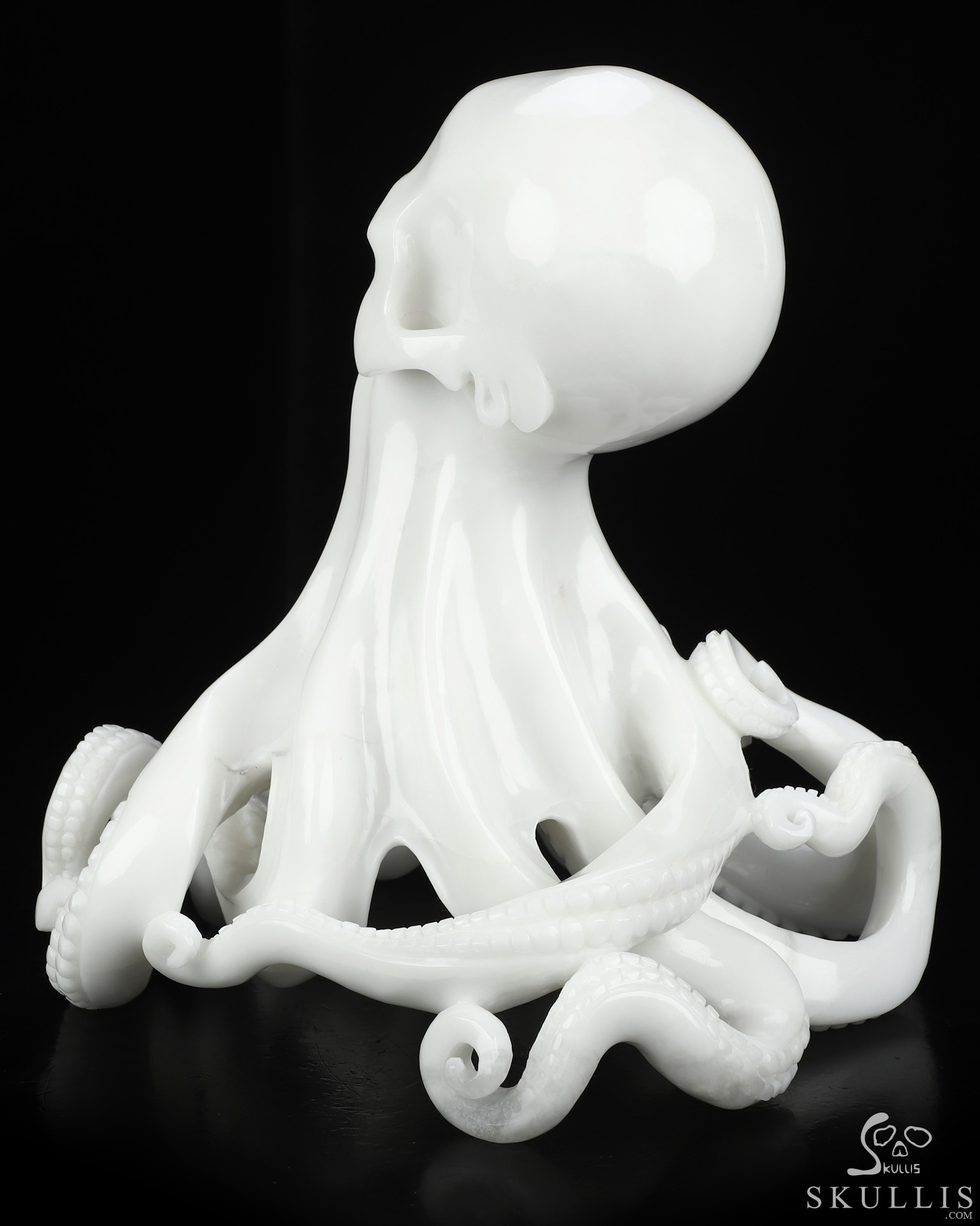 July 2, 2026 ACSAD (A Crystal Skull a Day) - The Tidal Cradle - 8.4" White Jade Carved Nautiloid Cthulhu Crystal Skull Sculpture, Crystal Healing July 2, 2026 ACSAD (A Crystal Skull a Day) - The Tidal Cradle - 8.4" White Jade Carved Nautiloid Cthulhu Crystal Skull Sculpture, Crystal Healing