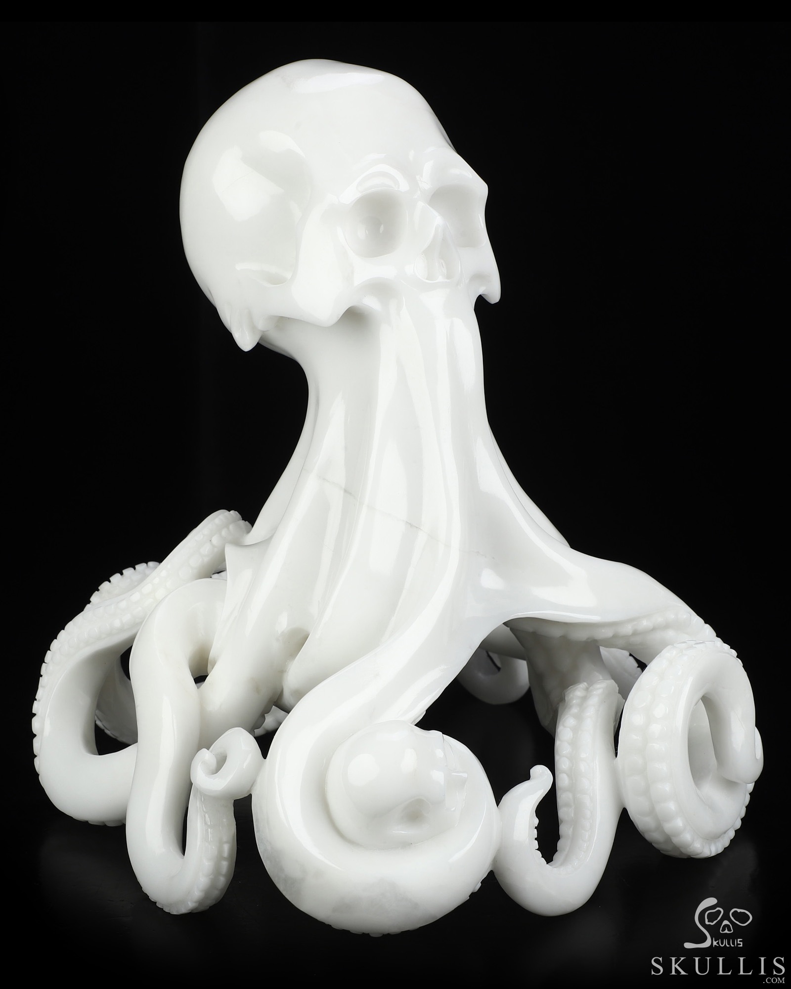 July 2, 2026 ACSAD (A Crystal Skull a Day) - The Tidal Cradle - 8.4" White Jade Carved Nautiloid Cthulhu Crystal Skull Sculpture, Crystal Healing July 2, 2026 ACSAD (A Crystal Skull a Day) - The Tidal Cradle - 8.4" White Jade Carved Nautiloid Cthulhu Crystal Skull Sculpture, Crystal Healing