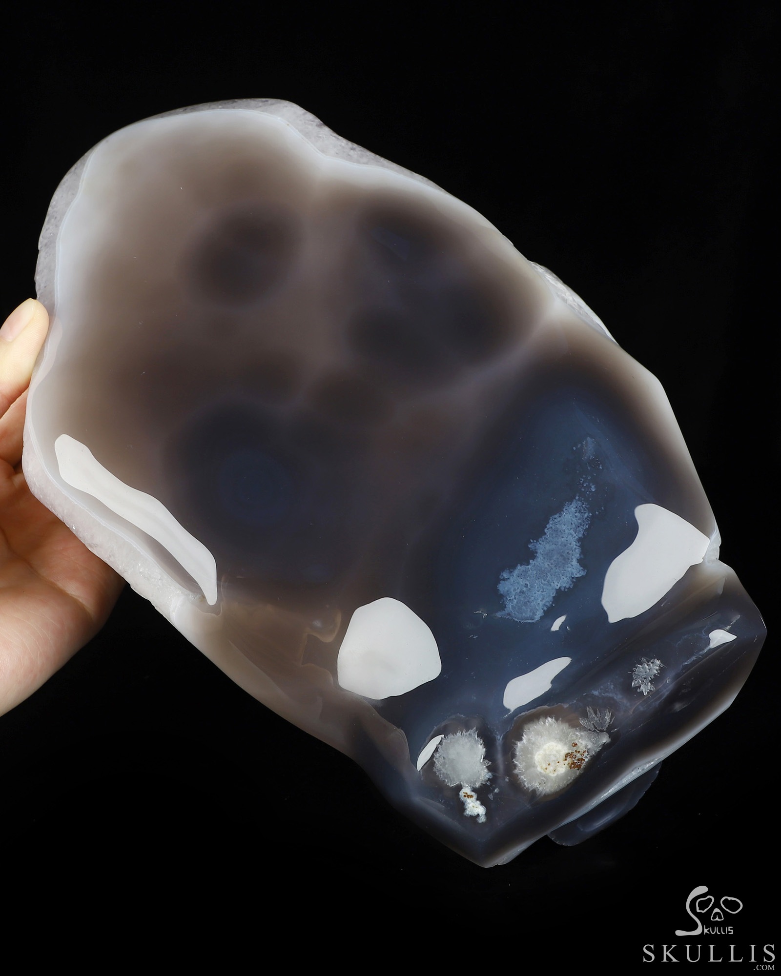 July 24, 2026 ACSAD (A Crystal Skull a Day) - Moonlit Embrace of Transylvania - 9.4" Agate Amethyst Geode Carved Bat And Crystal Skull Fine Art Sculpture, Crystal Healing July 24, 2026 ACSAD (A Crystal Skull a Day) - Moonlit Embrace of Transylvania - 9.4" Agate Amethyst Geode Carved Bat And Crystal Skull Fine Art Sculpture, Crystal Healing