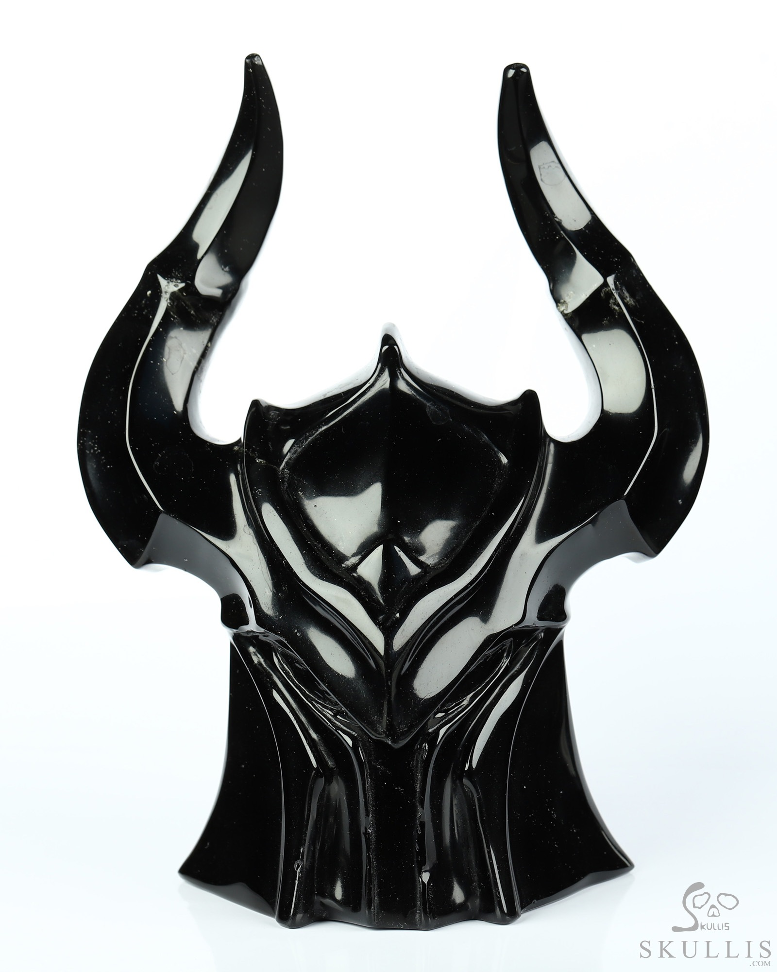 5.6" Black Obsidian Hand Carved Crystal Fine Art Sculpture, Crystal Healing 5.6" Black Obsidian Hand Carved Crystal Fine Art Sculpture, Crystal Healing
