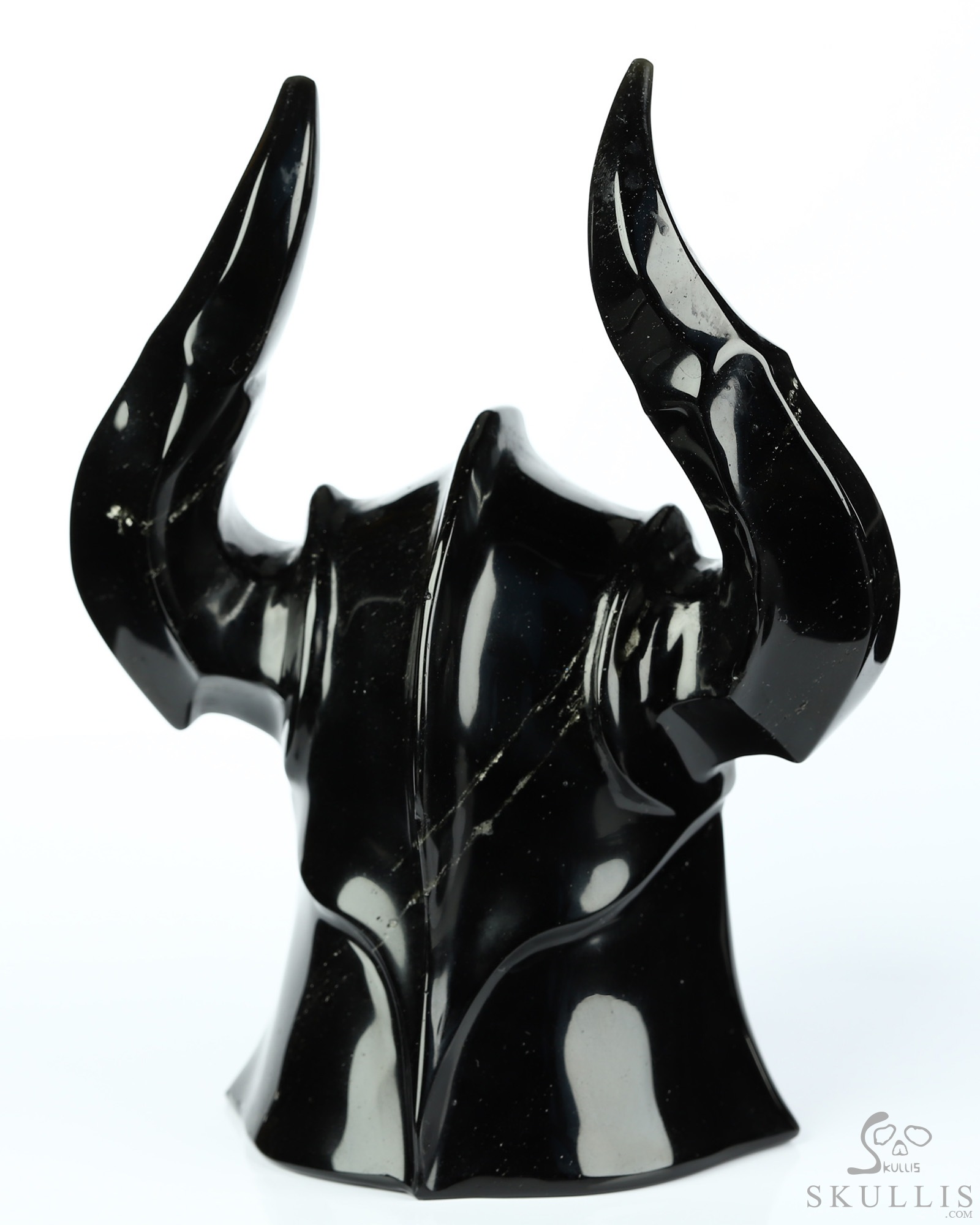 5.6" Black Obsidian Hand Carved Crystal Fine Art Sculpture, Crystal Healing 5.6" Black Obsidian Hand Carved Crystal Fine Art Sculpture, Crystal Healing