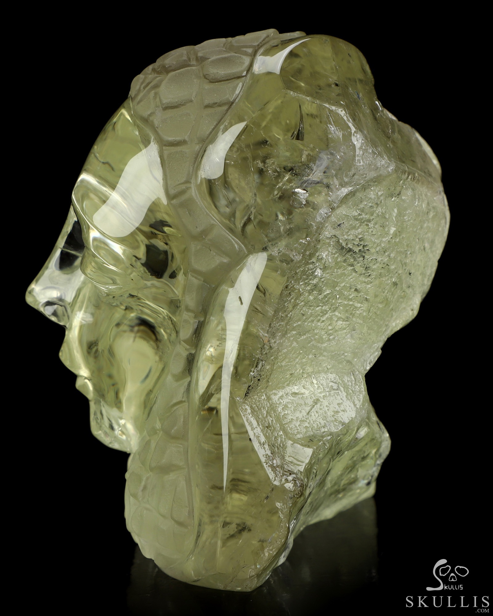 As It Is - Gemstone 3.5" Citrine Hand Carved Eagle and Crystal Skull Fine Art Sculpture, Crystal Healing As It Is - Gemstone 3.5" Citrine Hand Carved Eagle and Crystal Skull Fine Art Sculpture, Crystal Healing