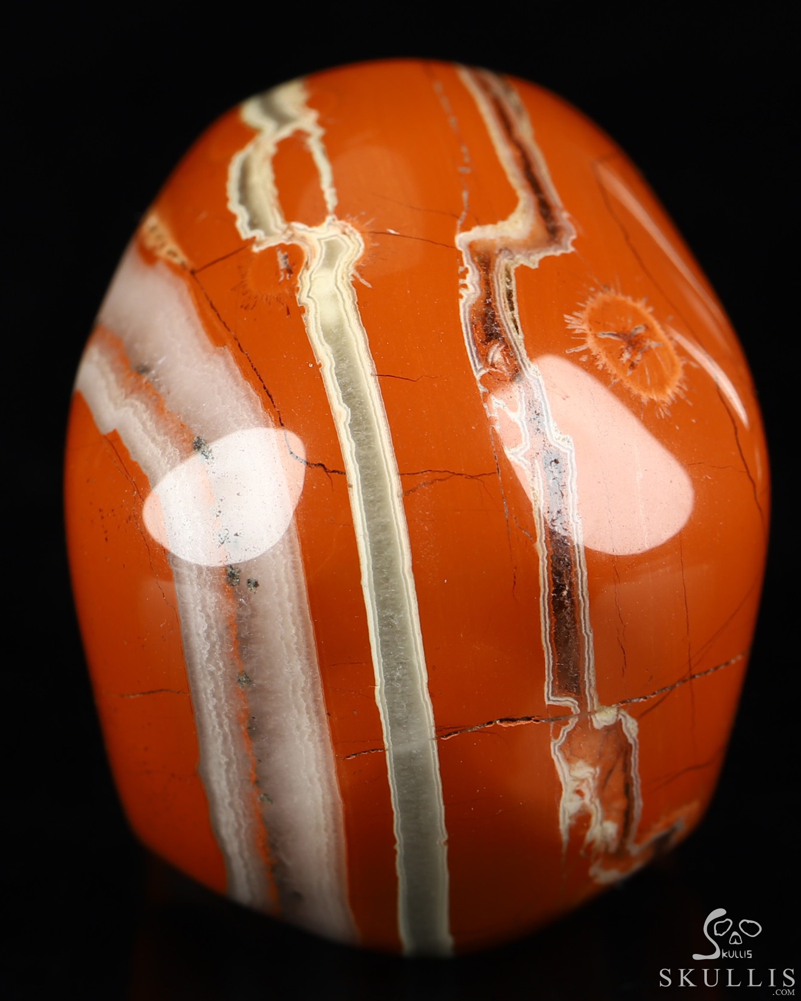 2.0" Red Jasper Hand Carved Crystal Skull, Super Realistic, Crystal Healing 2.0" Red Jasper Hand Carved Crystal Skull, Super Realistic, Crystal Healing