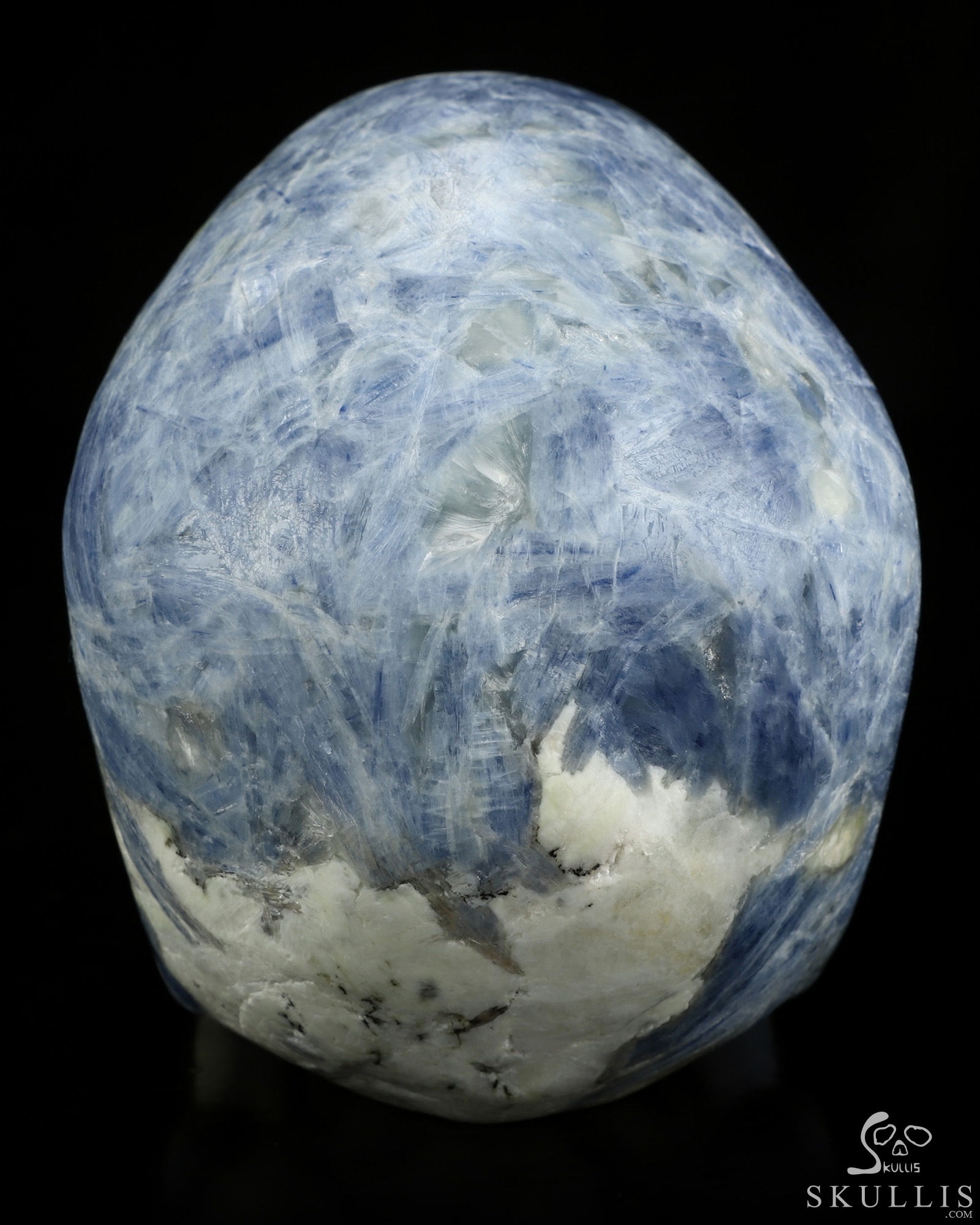June 30, 2026 ACSAD (A Crystal Skull a Day) - The Arctic Aura - Gemstone 5.0" Kyanite Carved Crystal Skull, Super Realistic, Crystal Healing June 30, 2026 ACSAD (A Crystal Skull a Day) - The Arctic Aura - Gemstone 5.0" Kyanite Carved Crystal Skull, Super Realistic, Crystal Healing