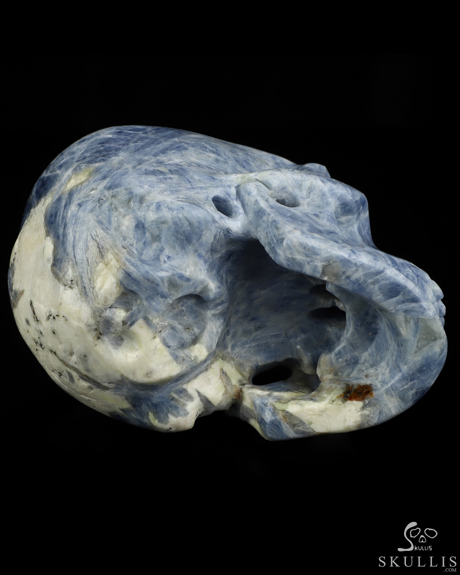 June 30, 2026 ACSAD (A Crystal Skull a Day) - The Arctic Aura - Gemstone 5.0" Kyanite Carved Crystal Skull, Super Realistic, Crystal Healing June 30, 2026 ACSAD (A Crystal Skull a Day) - The Arctic Aura - Gemstone 5.0" Kyanite Carved Crystal Skull, Super Realistic, Crystal Healing