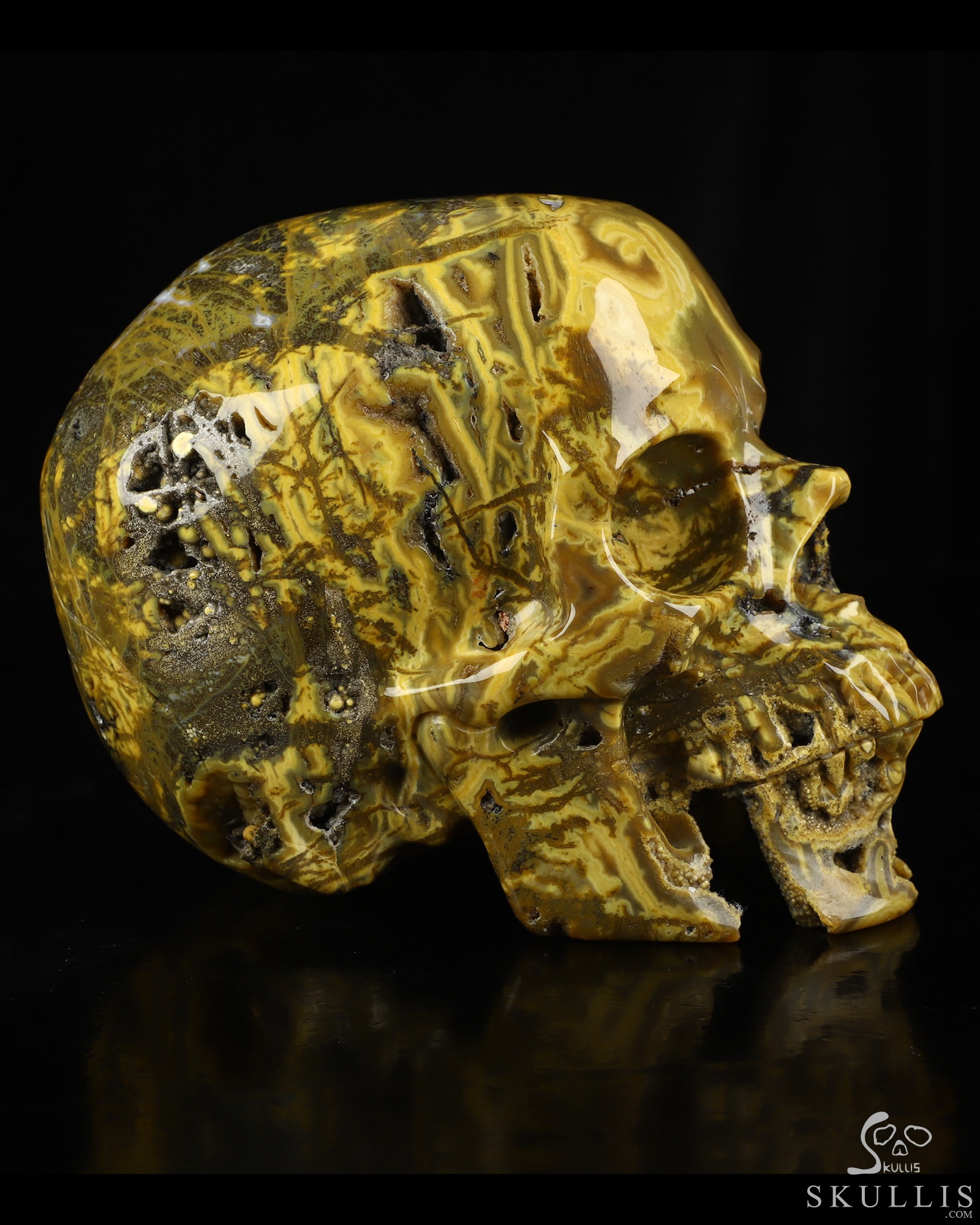 Lifesized 6.8" Agate Hand Carved Crystal Skull, Super Realistic, Crystal Healing Lifesized 6.8" Agate Hand Carved Crystal Skull, Super Realistic, Crystal Healing