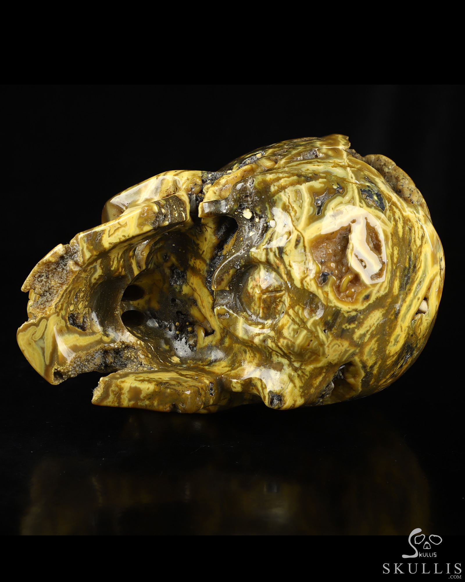 Lifesized 6.8" Agate Hand Carved Crystal Skull, Super Realistic, Crystal Healing Lifesized 6.8" Agate Hand Carved Crystal Skull, Super Realistic, Crystal Healing
