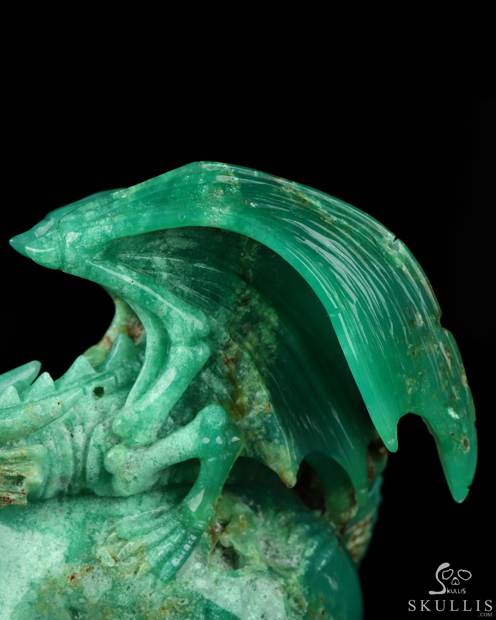 July 19, 2026 ACSAD (A Crystal Skull a Day) - Guarding What Remains - 5.0" Chrysoprase Hand Carved Crystal Skull Fine Art Sculpture, Crystal Healing July 19, 2026 ACSAD (A Crystal Skull a Day) - Guarding What Remains - 5.0" Chrysoprase Hand Carved Crystal Skull Fine Art Sculpture, Crystal Healing