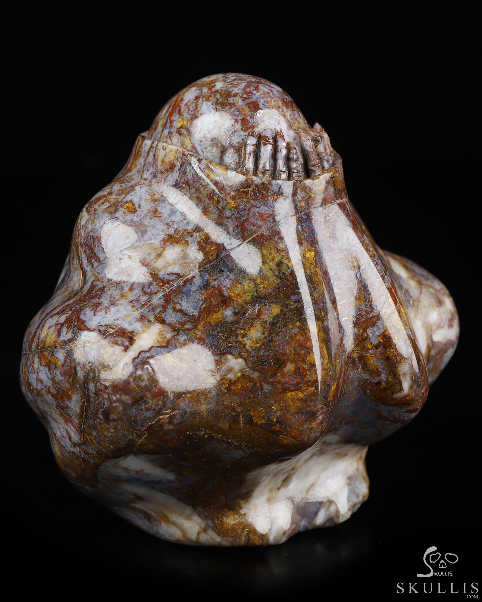 3.7" Pietersite Hand Carved Crystal Fine Art Sculpture, Crystal Healing 3.7" Pietersite Hand Carved Crystal Fine Art Sculpture, Crystal Healing