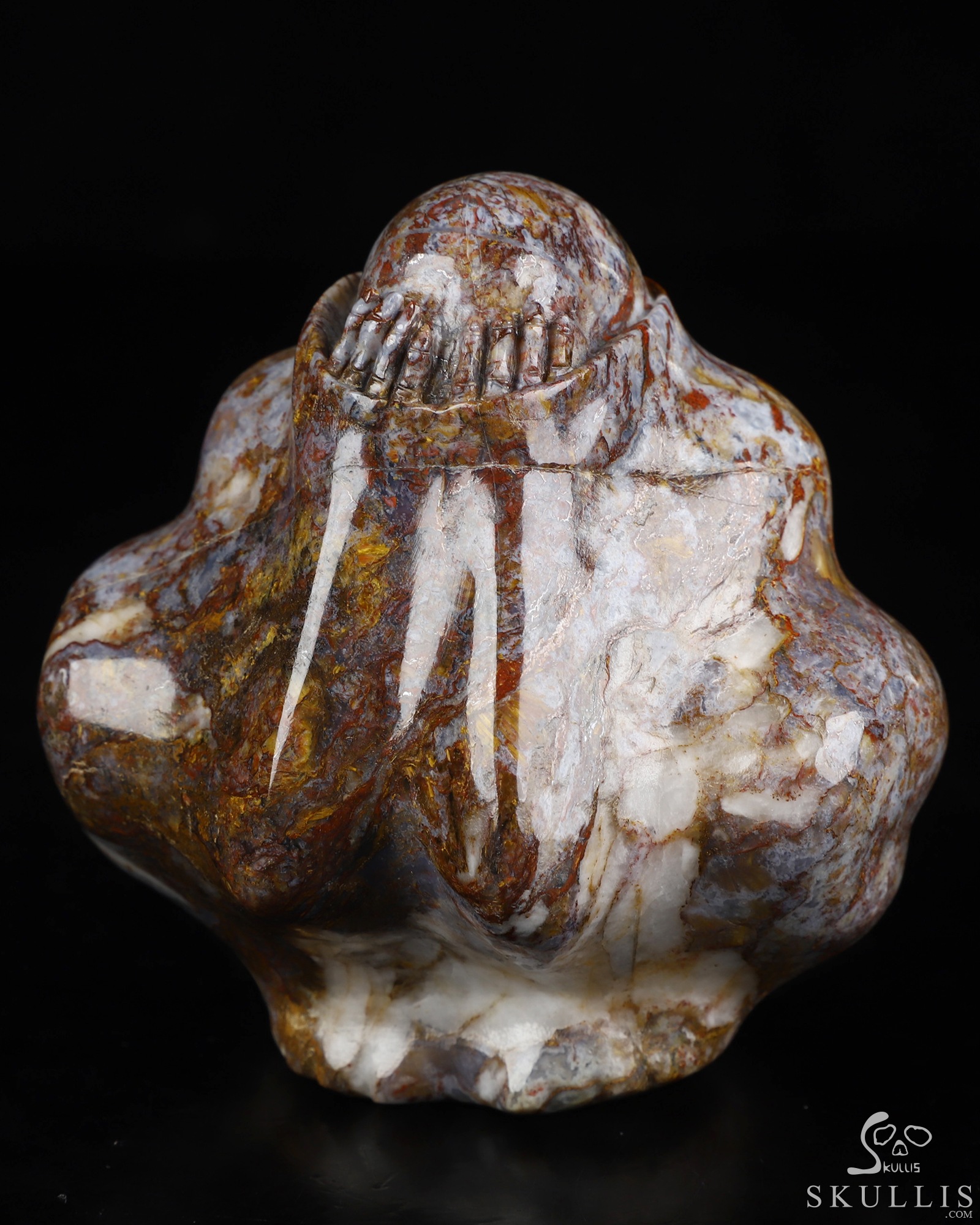 3.7" Pietersite Hand Carved Crystal Fine Art Sculpture, Crystal Healing 3.7" Pietersite Hand Carved Crystal Fine Art Sculpture, Crystal Healing