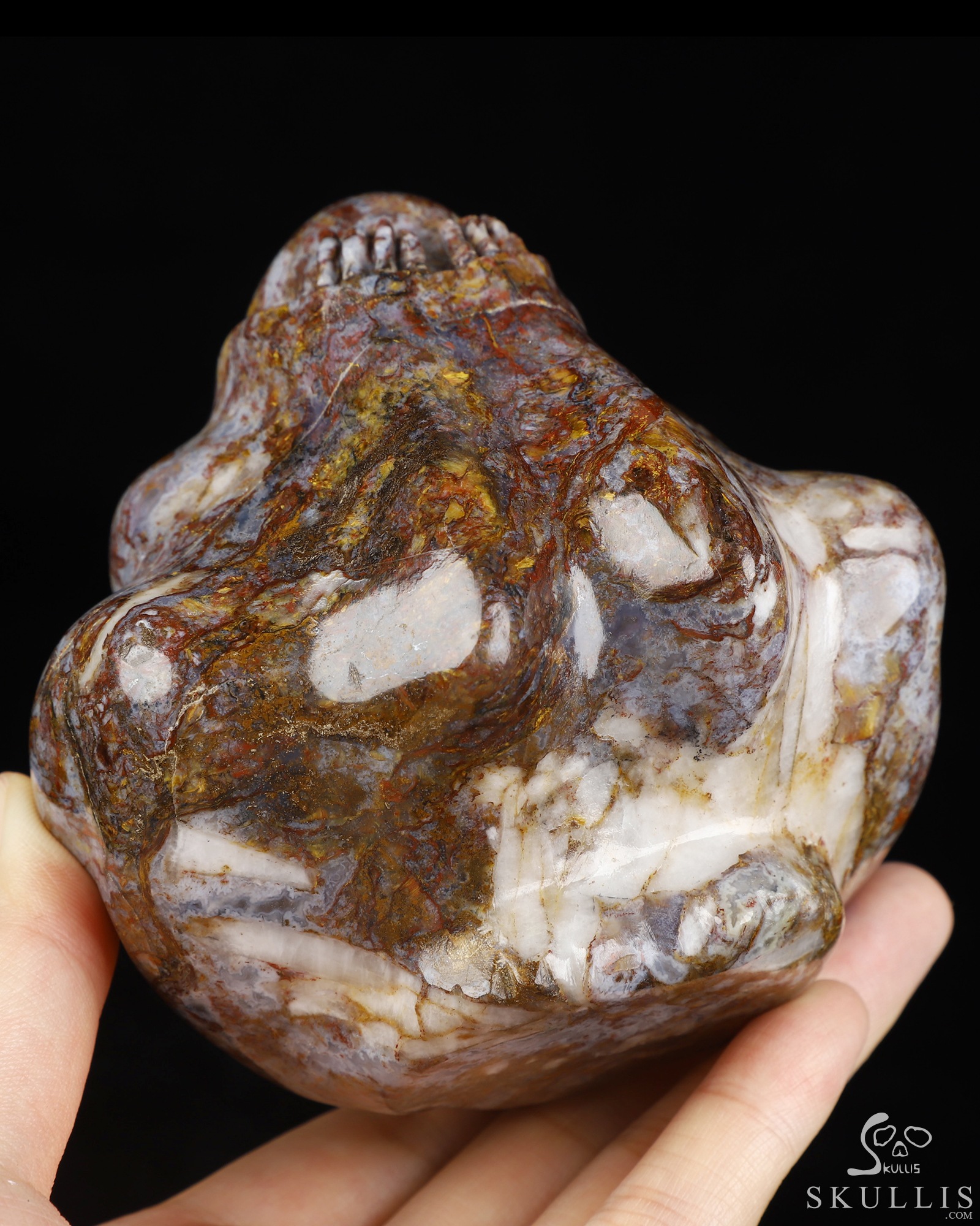 3.7" Pietersite Hand Carved Crystal Fine Art Sculpture, Crystal Healing 3.7" Pietersite Hand Carved Crystal Fine Art Sculpture, Crystal Healing
