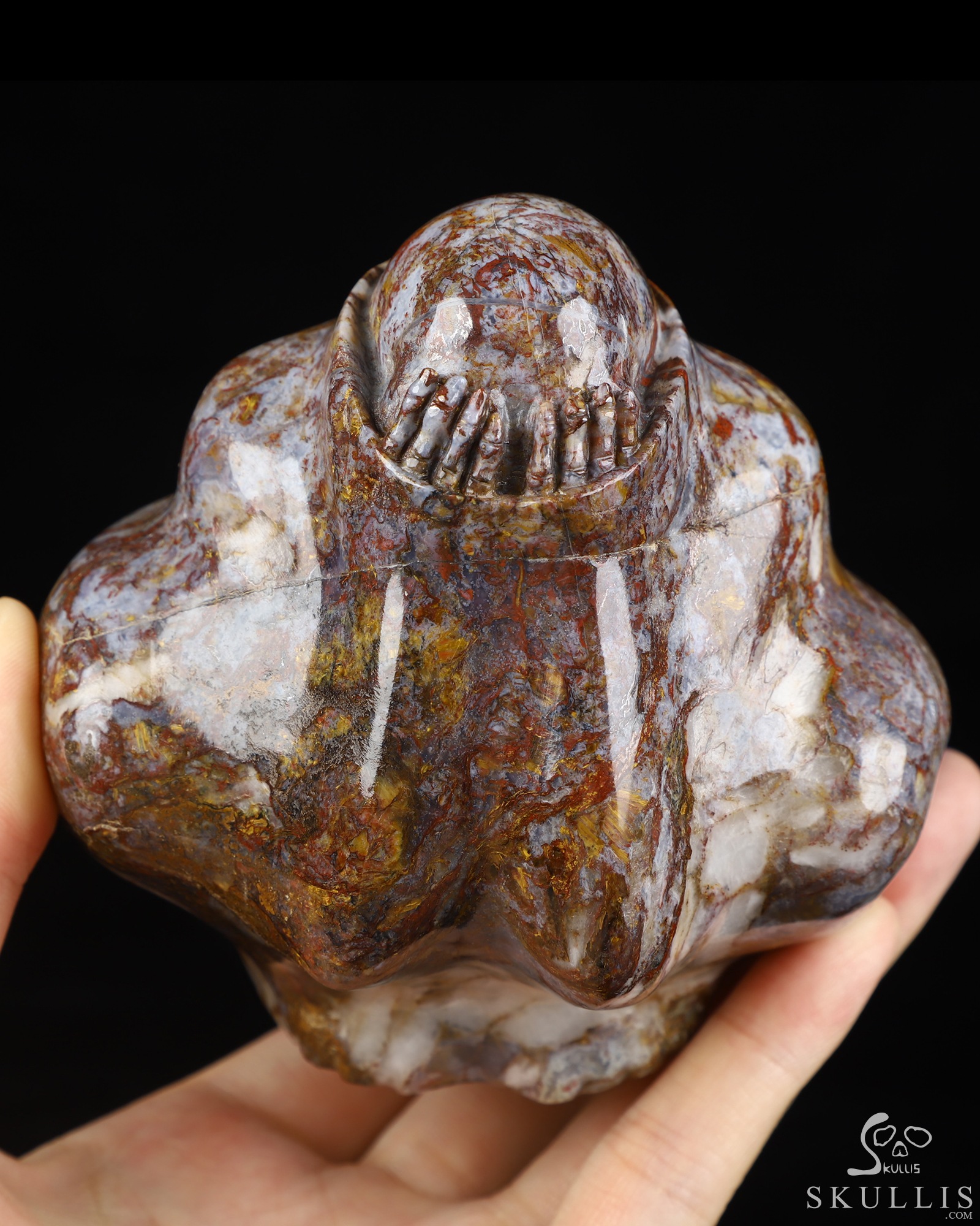 3.7" Pietersite Hand Carved Crystal Fine Art Sculpture, Crystal Healing 3.7" Pietersite Hand Carved Crystal Fine Art Sculpture, Crystal Healing