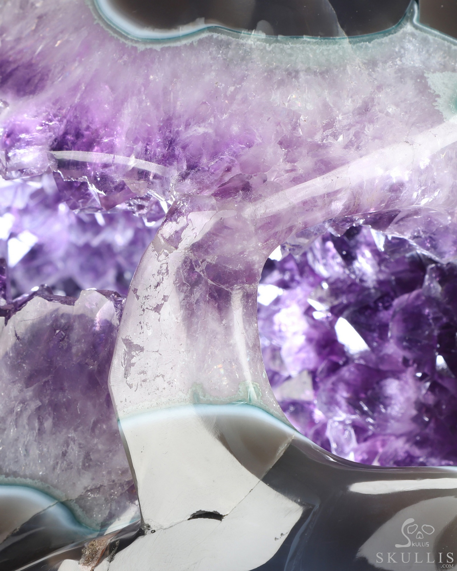 Oct 23, 2026 ACSAD (A Crystal Skull a Day) - The Universe Having an Idea - 73.3 LB Titan 15.7" Agate Amethyst Geode Hand Carved Crystal Skull, Super Realistic, Crystal Healing Oct 23, 2026 ACSAD (A Crystal Skull a Day) - The Universe Having an Idea - 73.3 LB Titan 15.7" Agate Amethyst Geode Hand Carved Crystal Skull, Super Realistic, Crystal Healing