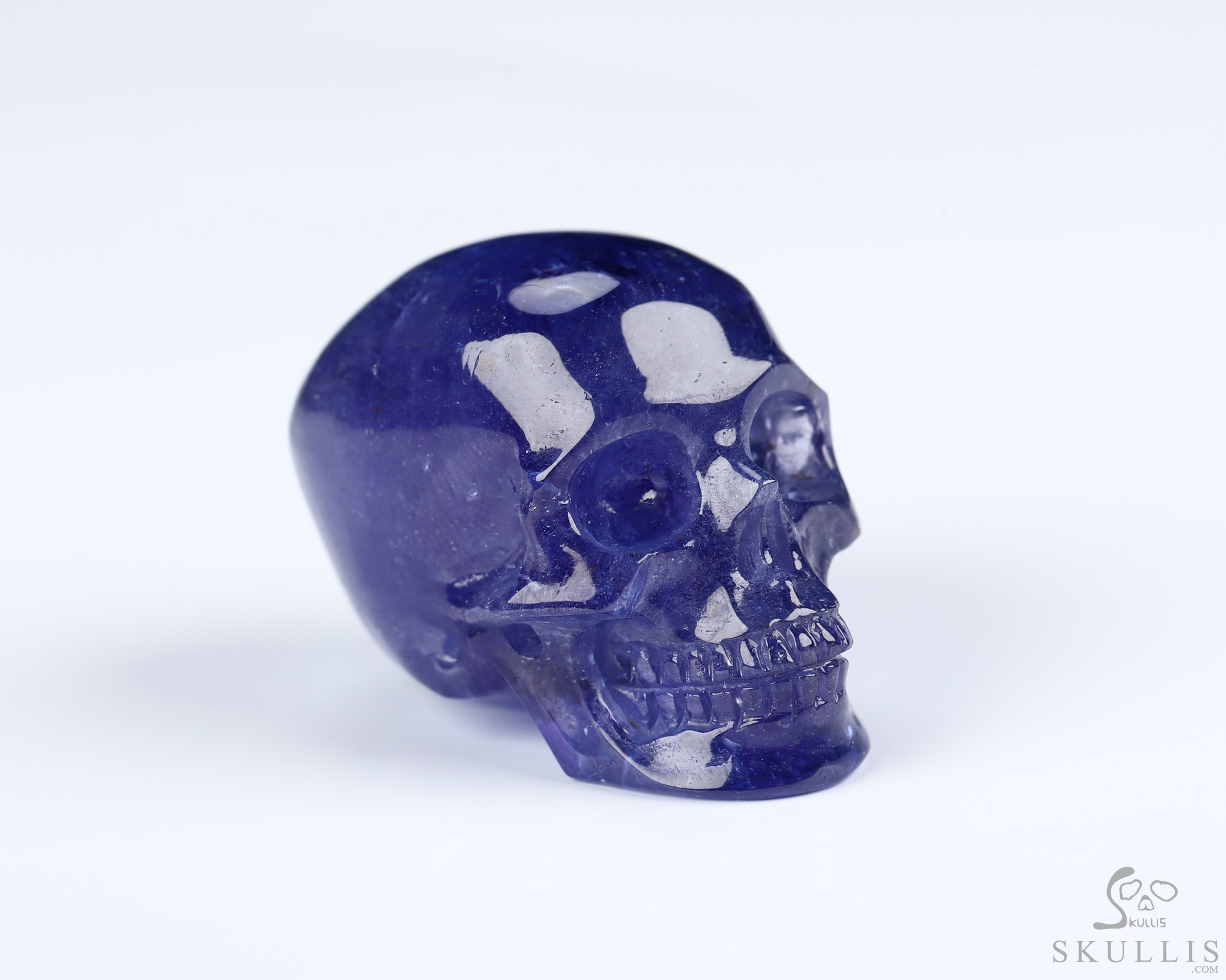 June 17, 2026 ACSAD (A Crystal Skull a Day) - The Indigo Oracle - 1.2" Tanzanite Hand Carved Crystal Skull, Realistic, Crystal Healing June 17, 2026 ACSAD (A Crystal Skull a Day) - The Indigo Oracle - 1.2" Tanzanite Hand Carved Crystal Skull, Realistic, Crystal Healing