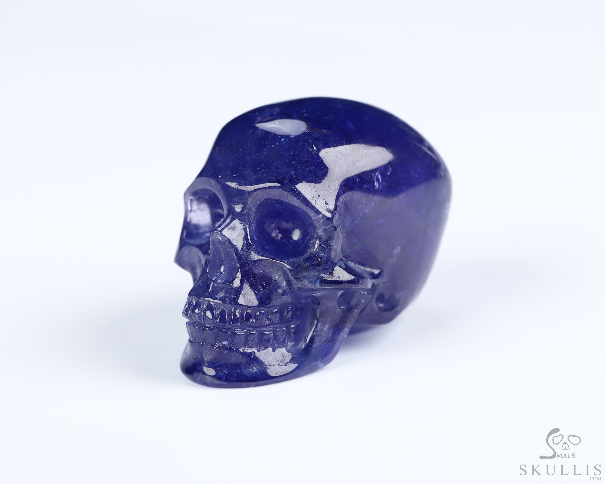 June 17, 2026 ACSAD (A Crystal Skull a Day) - The Indigo Oracle - 1.2" Tanzanite Hand Carved Crystal Skull, Realistic, Crystal Healing June 17, 2026 ACSAD (A Crystal Skull a Day) - The Indigo Oracle - 1.2" Tanzanite Hand Carved Crystal Skull, Realistic, Crystal Healing
