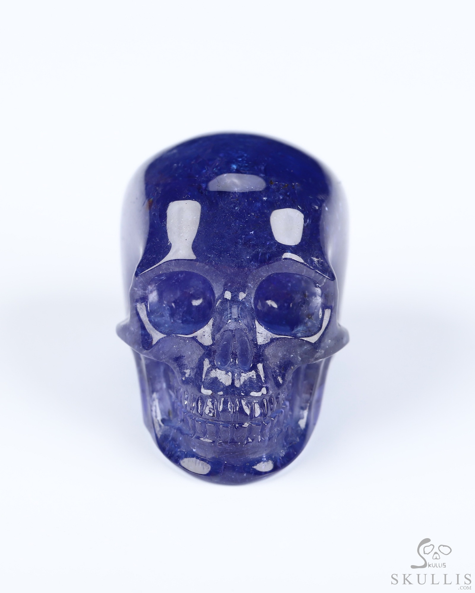 June 17, 2026 ACSAD (A Crystal Skull a Day) - The Indigo Oracle - 1.2" Tanzanite Hand Carved Crystal Skull, Realistic, Crystal Healing June 17, 2026 ACSAD (A Crystal Skull a Day) - The Indigo Oracle - 1.2" Tanzanite Hand Carved Crystal Skull, Realistic, Crystal Healing