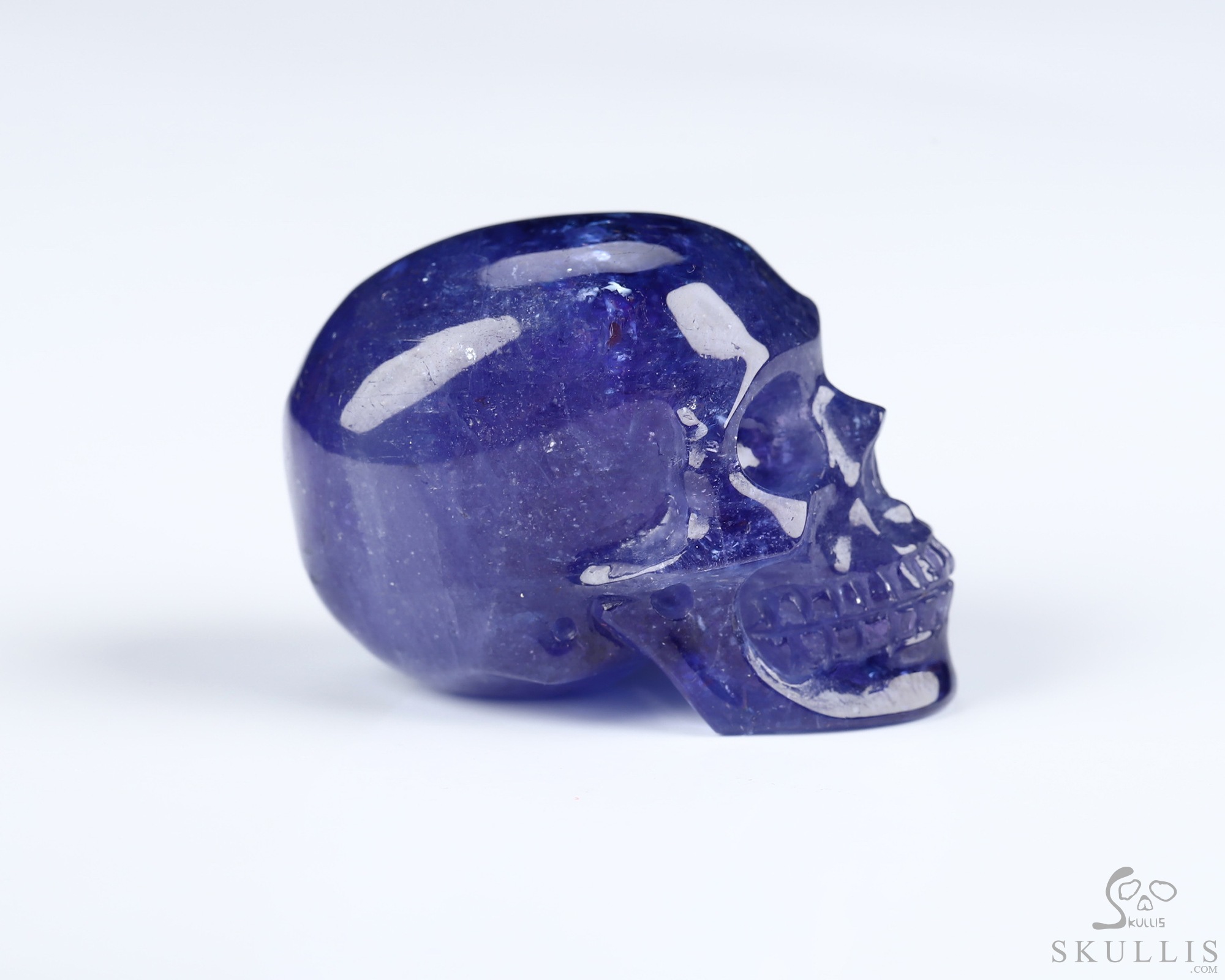 June 17, 2026 ACSAD (A Crystal Skull a Day) - The Indigo Oracle - 1.2" Tanzanite Hand Carved Crystal Skull, Realistic, Crystal Healing June 17, 2026 ACSAD (A Crystal Skull a Day) - The Indigo Oracle - 1.2" Tanzanite Hand Carved Crystal Skull, Realistic, Crystal Healing