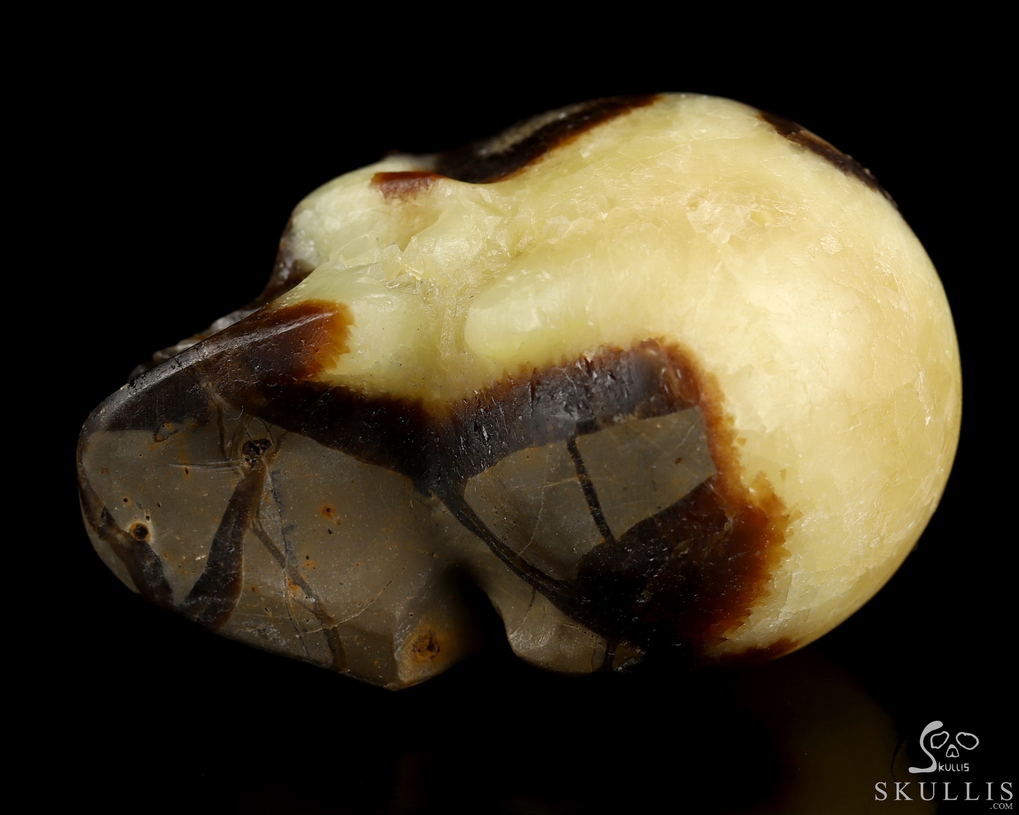 2.0" Dragon Septarian Stone Hand Carved Crystal Skull, Realistic, Crystal Healing 2.0" Dragon Septarian Stone Hand Carved Crystal Skull, Realistic, Crystal Healing