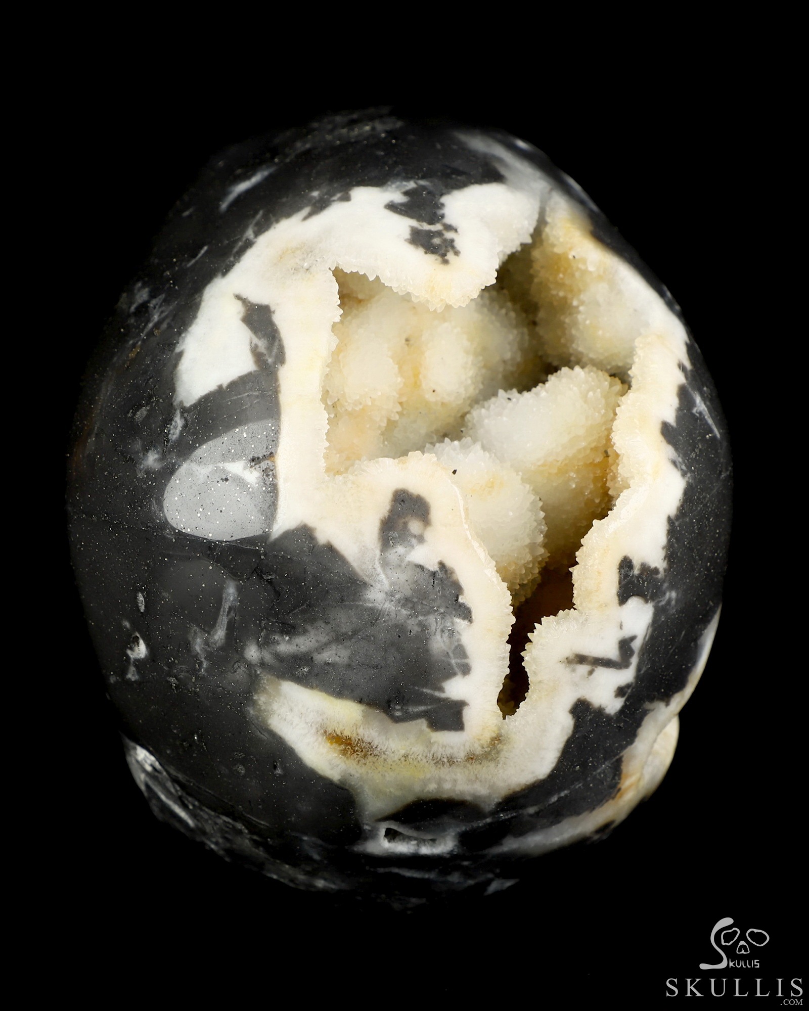 5.1" Sphalerite Hand Carved Crystal Skull, Super Realistic, Crystal Healing 5.1" Sphalerite Hand Carved Crystal Skull, Super Realistic, Crystal Healing