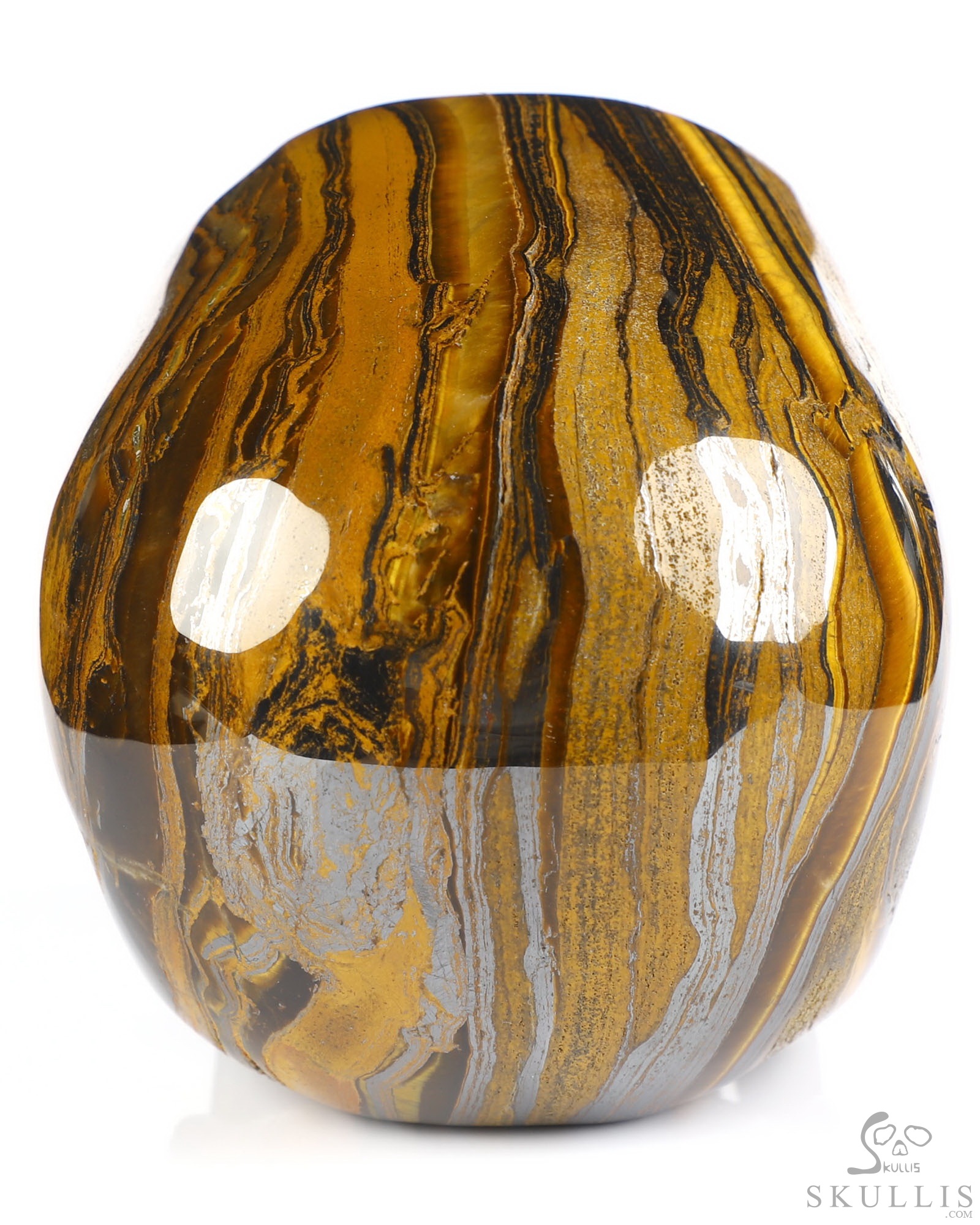 5.3" Tiger Iron Eye Hand Carved Mitchell-Hedges Crystal Skull Replica Sculpture, Crystal Healing 5.3" Tiger Iron Eye Hand Carved Mitchell-Hedges Crystal Skull Replica Sculpture, Crystal Healing