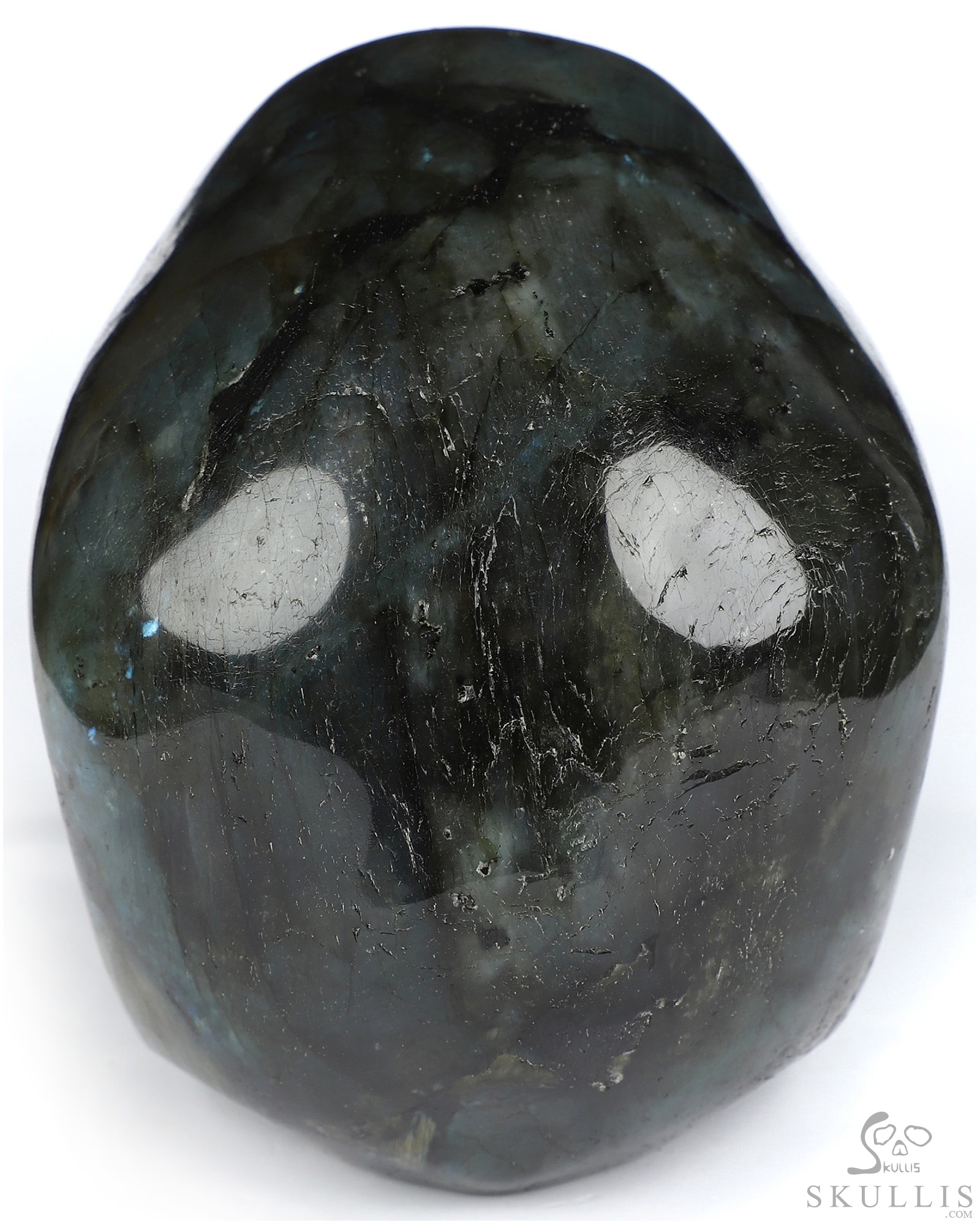 5.0" Labradorite Hand Carved Crystal Skull, Super Realistic, Crystal Healing 5.0" Labradorite Hand Carved Crystal Skull, Super Realistic, Crystal Healing
