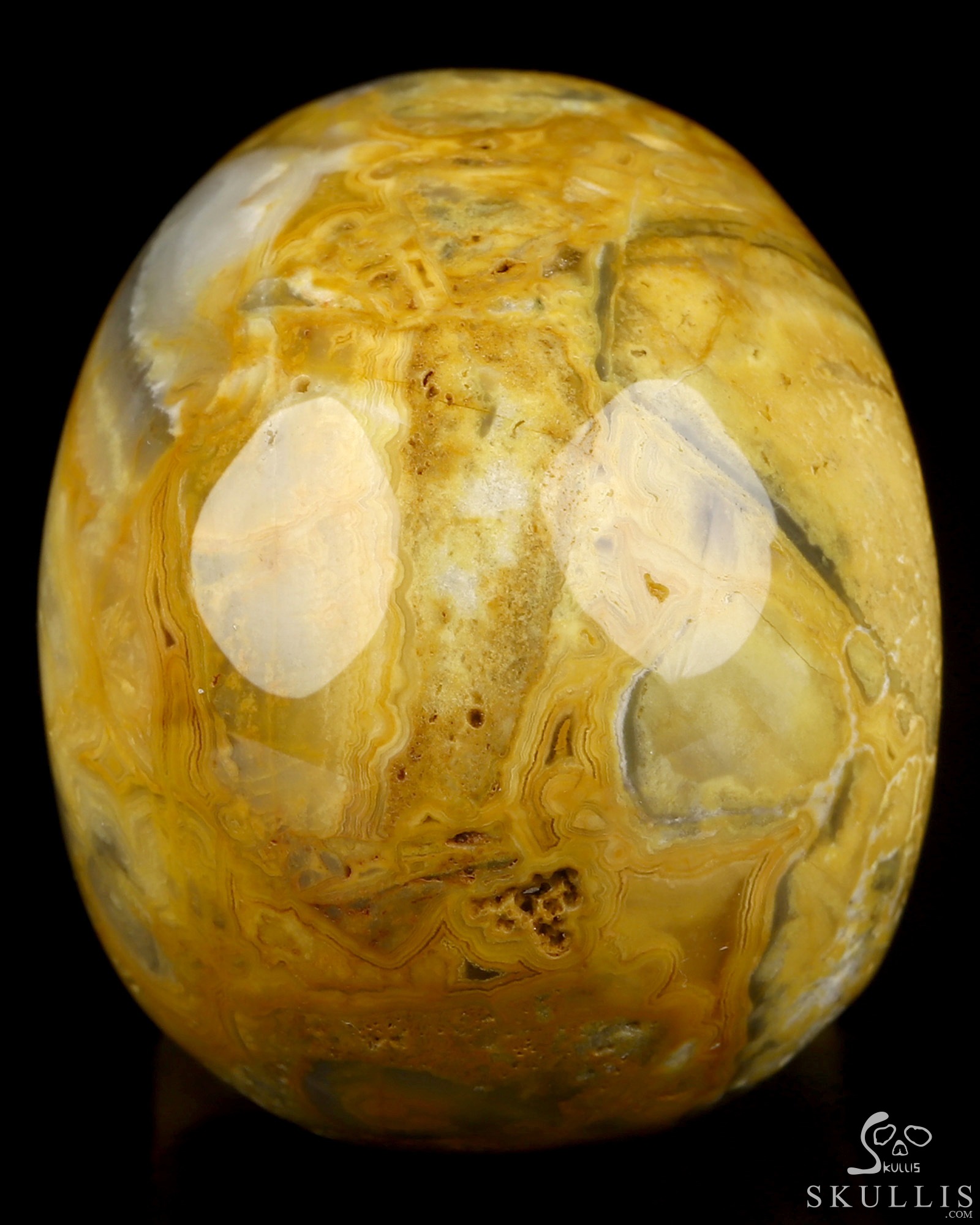 2.0" Crazy Lace Agate Hand Carved Crystal Skull, Realistic, Crystal Healing 2.0" Crazy Lace Agate Hand Carved Crystal Skull, Realistic, Crystal Healing