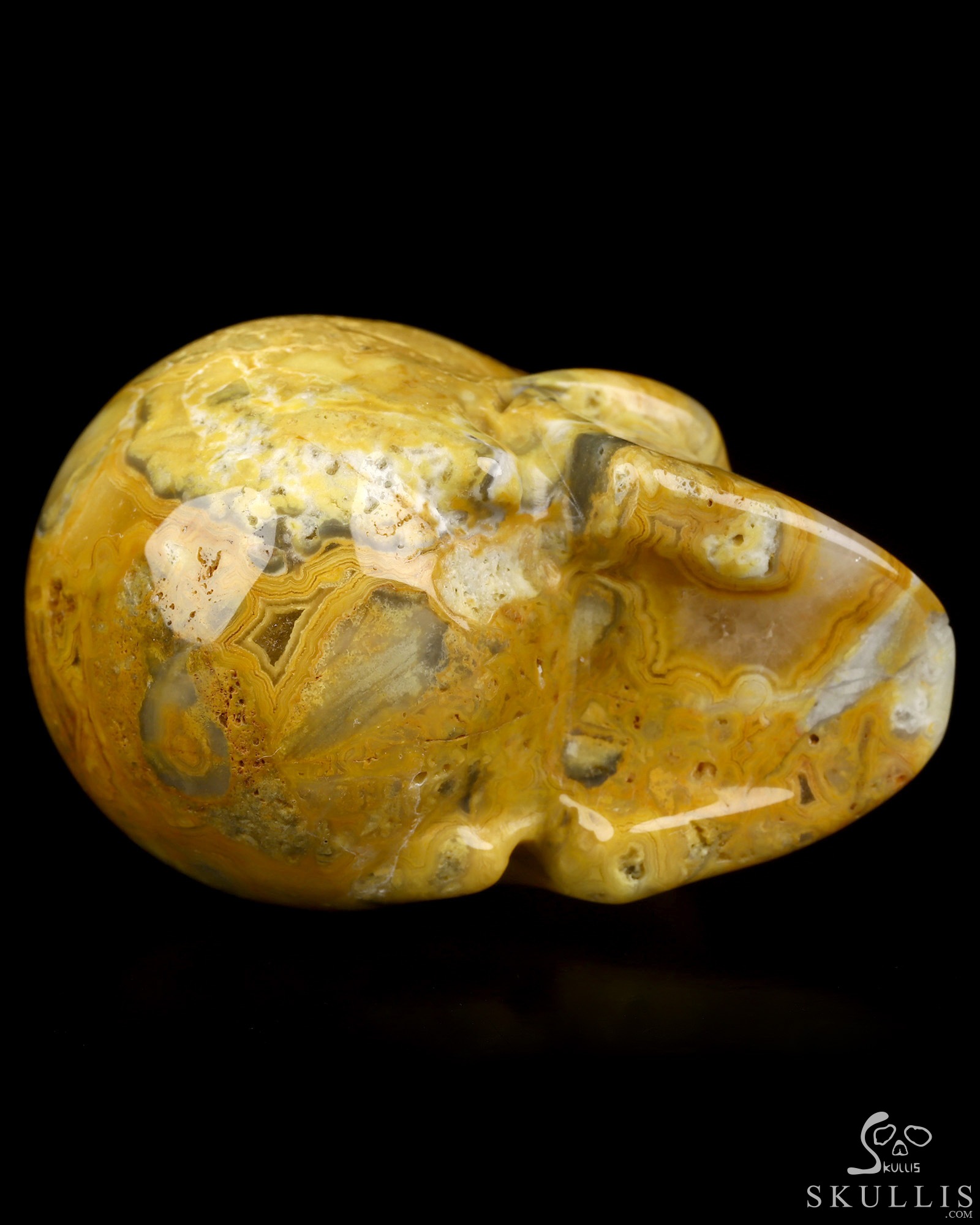 2.0" Crazy Lace Agate Hand Carved Crystal Skull, Realistic, Crystal Healing 2.0" Crazy Lace Agate Hand Carved Crystal Skull, Realistic, Crystal Healing